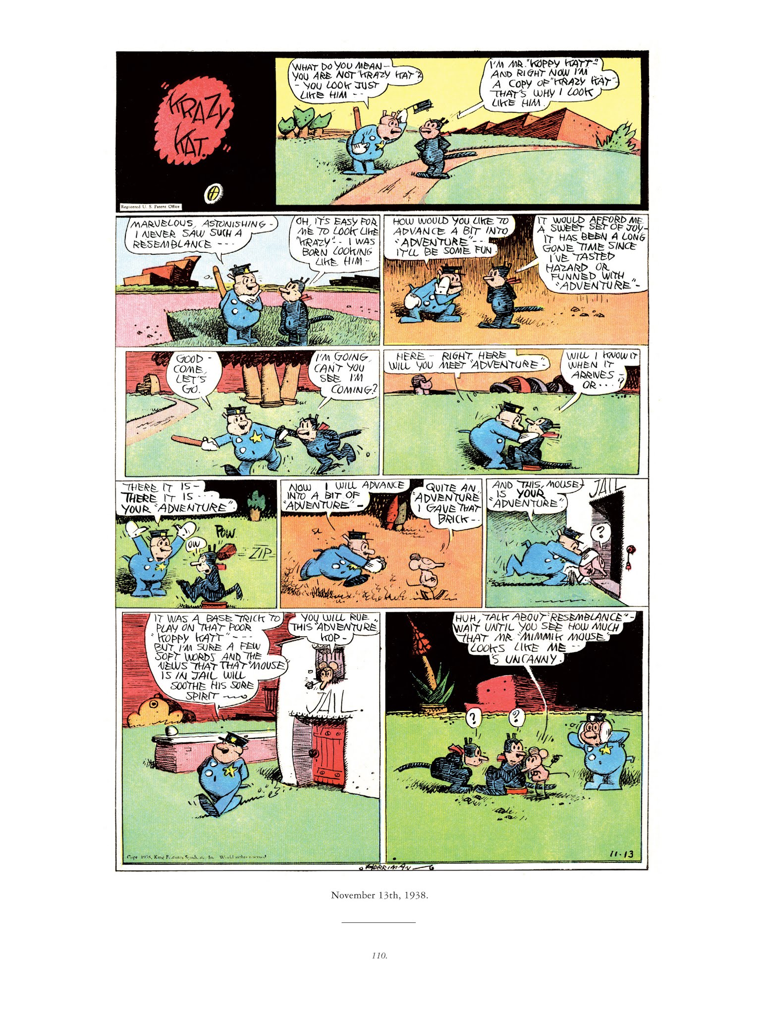 Read online Krazy & Ignatz comic -  Issue # TPB 10 - 108