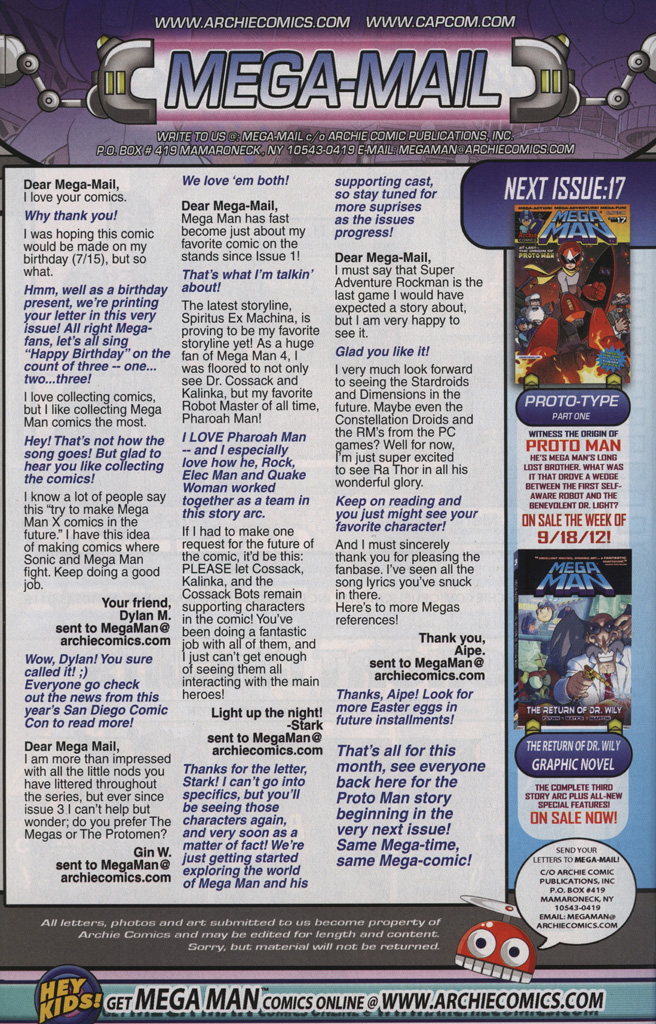 Read online Mega Man comic -  Issue #16 - 34