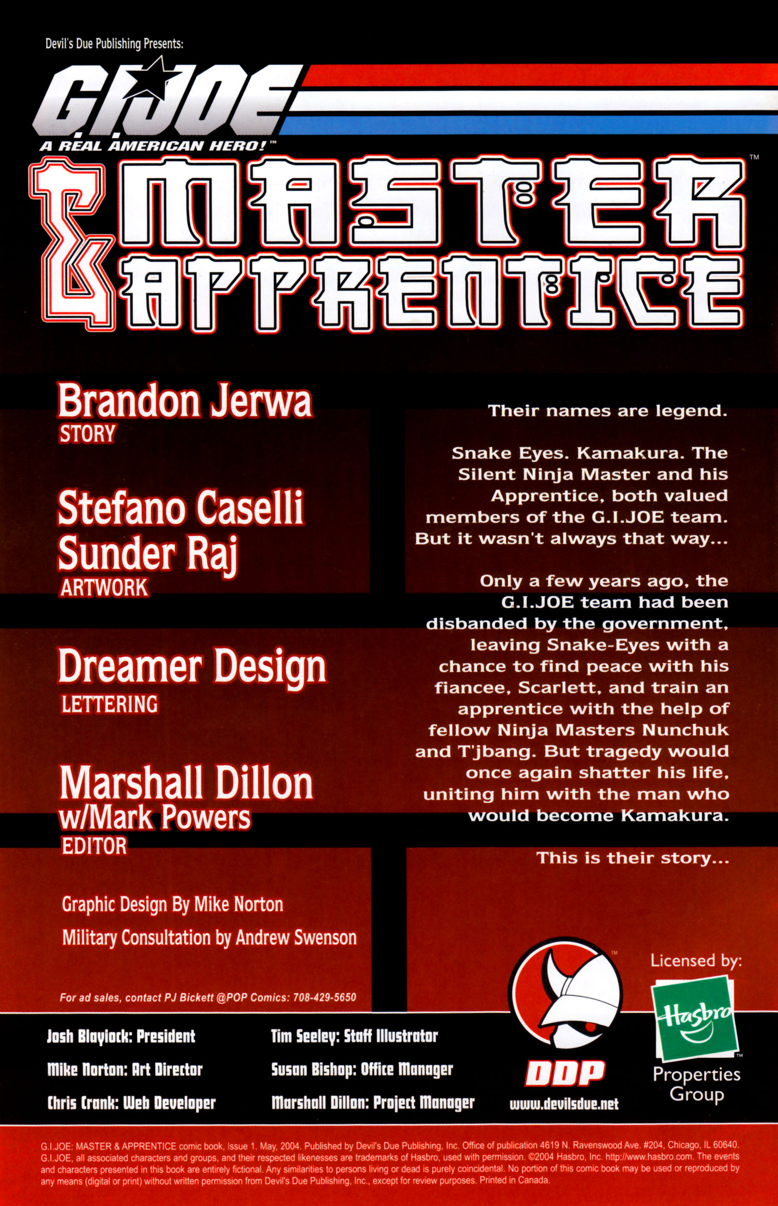 Read online G.I. Joe: Master & Apprentice comic -  Issue #1 - 6
