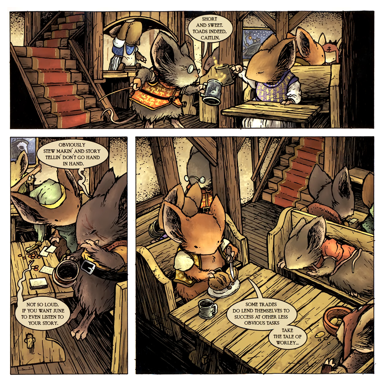 Read online Mouse Guard: Legends of the Guard comic -  Issue #2 - 17