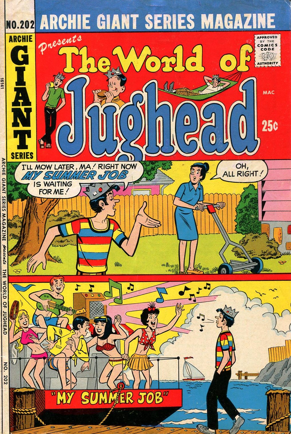 Read online Archie Giant Series Magazine comic -  Issue #202 - 1