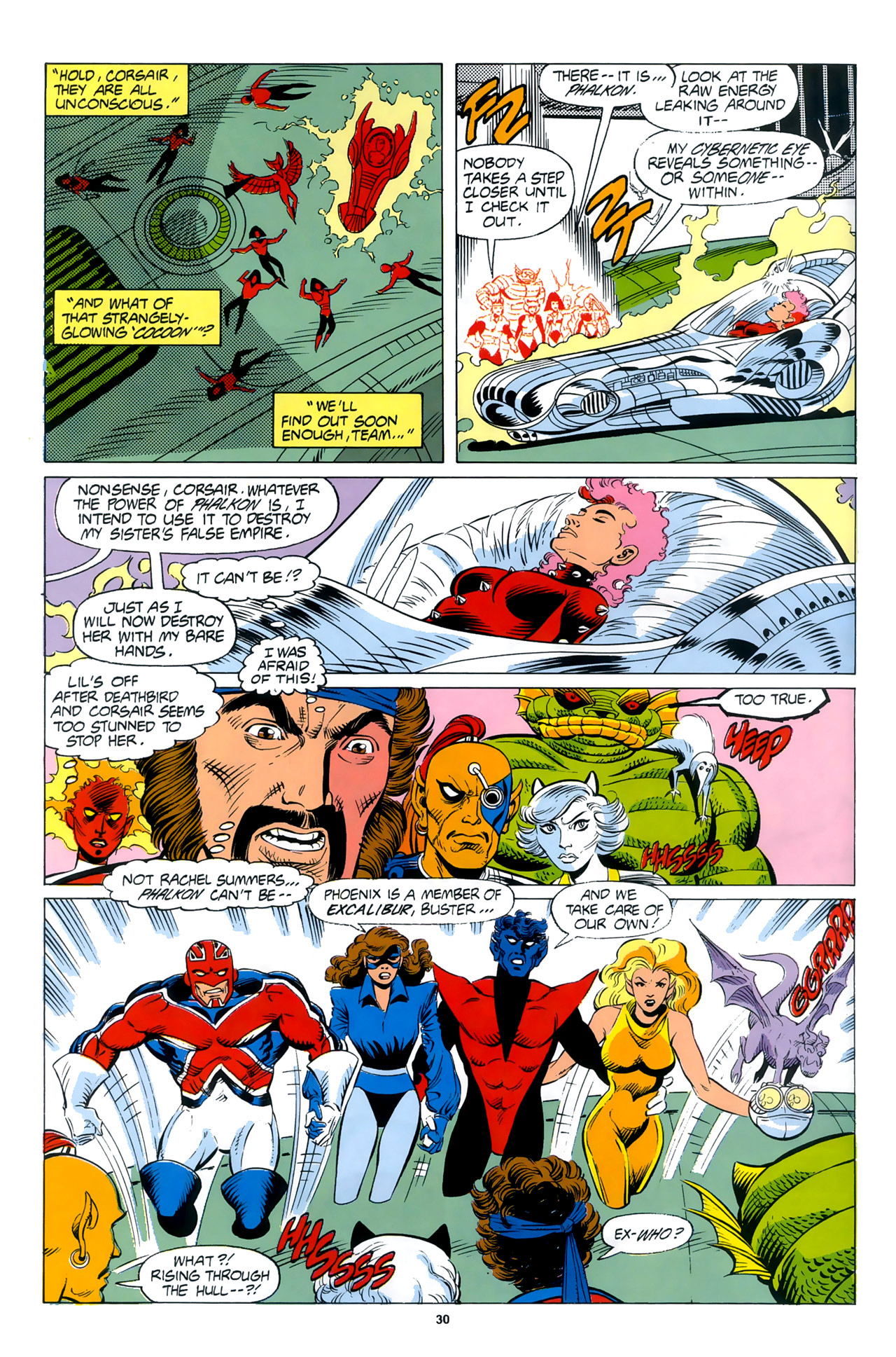Read online X-Men Spotlight On...Starjammers comic -  Issue #2 - 32