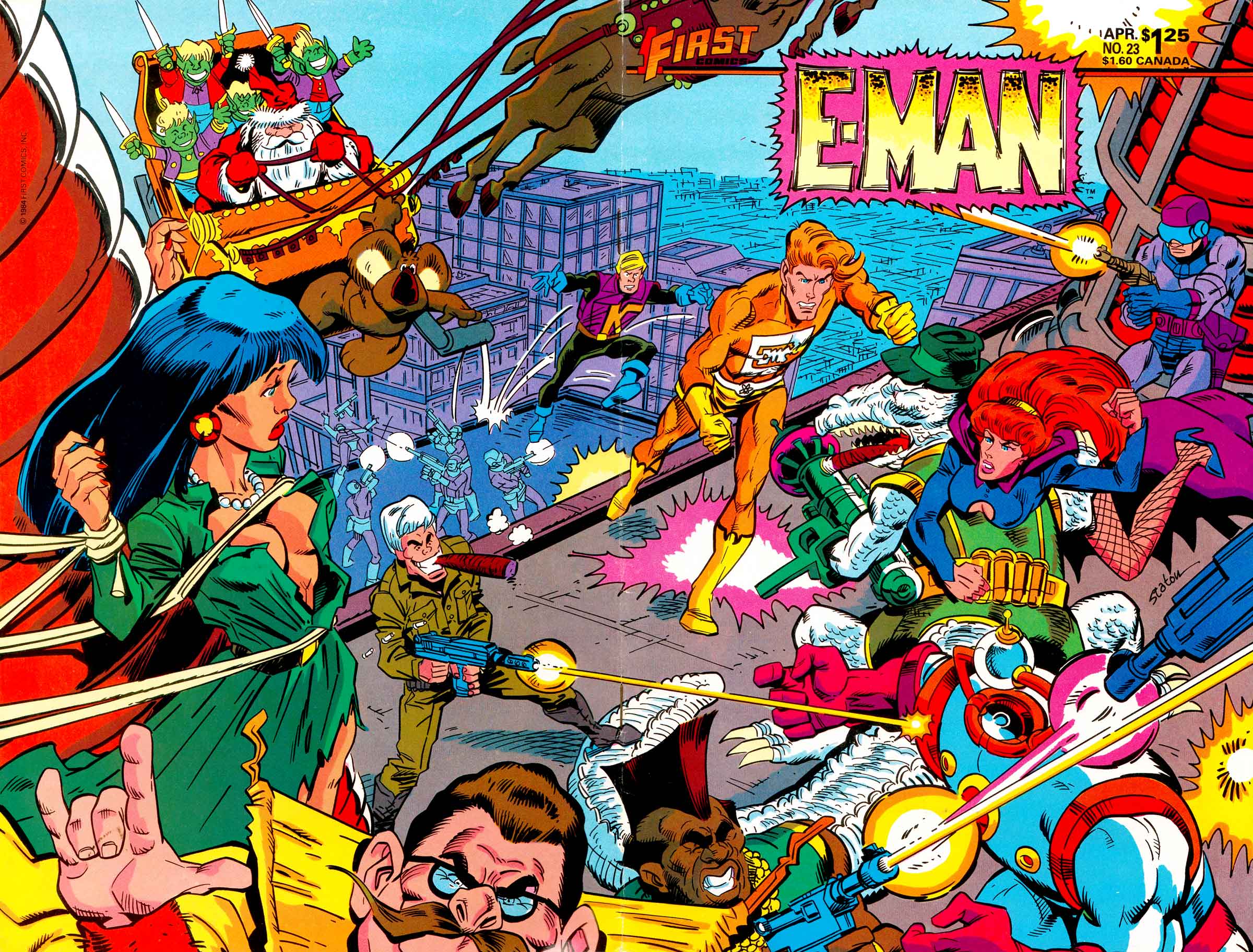 Read online E-Man (1983) comic -  Issue #23 - 2