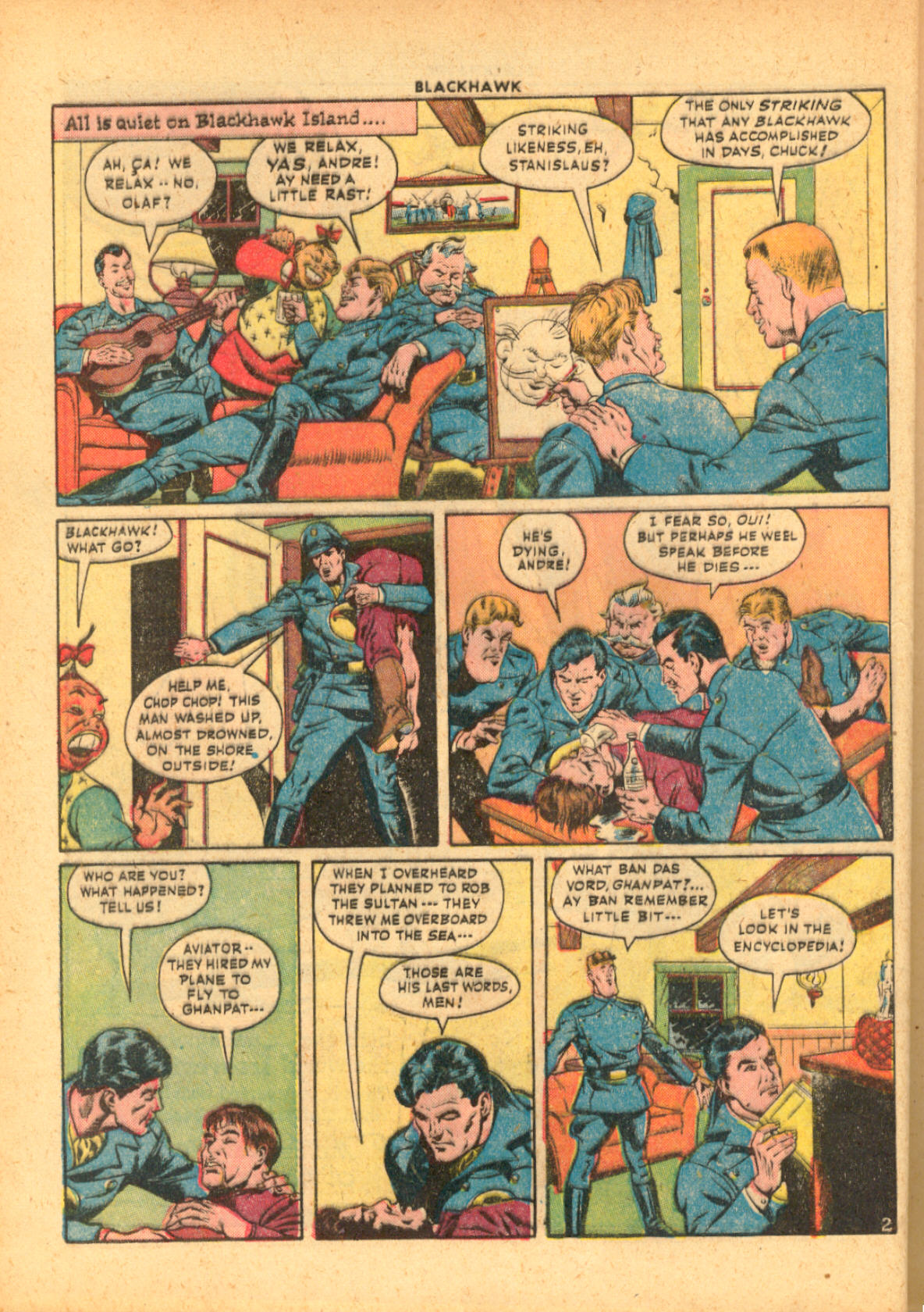 Read online Blackhawk (1957) comic -  Issue #10 - 4