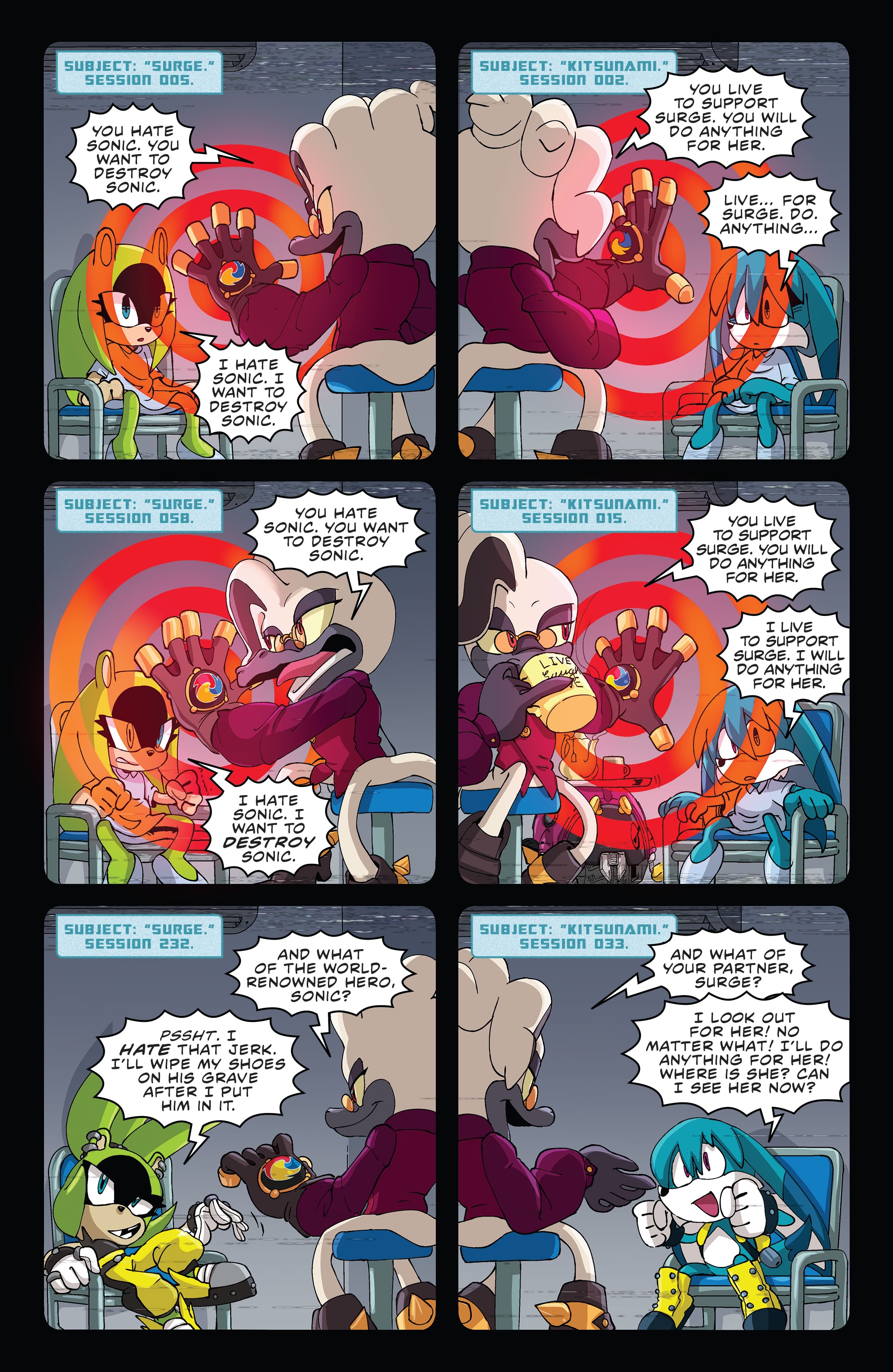 Read online Sonic the Hedgehog: Imposter Syndrome comic -  Issue #3 - 10
