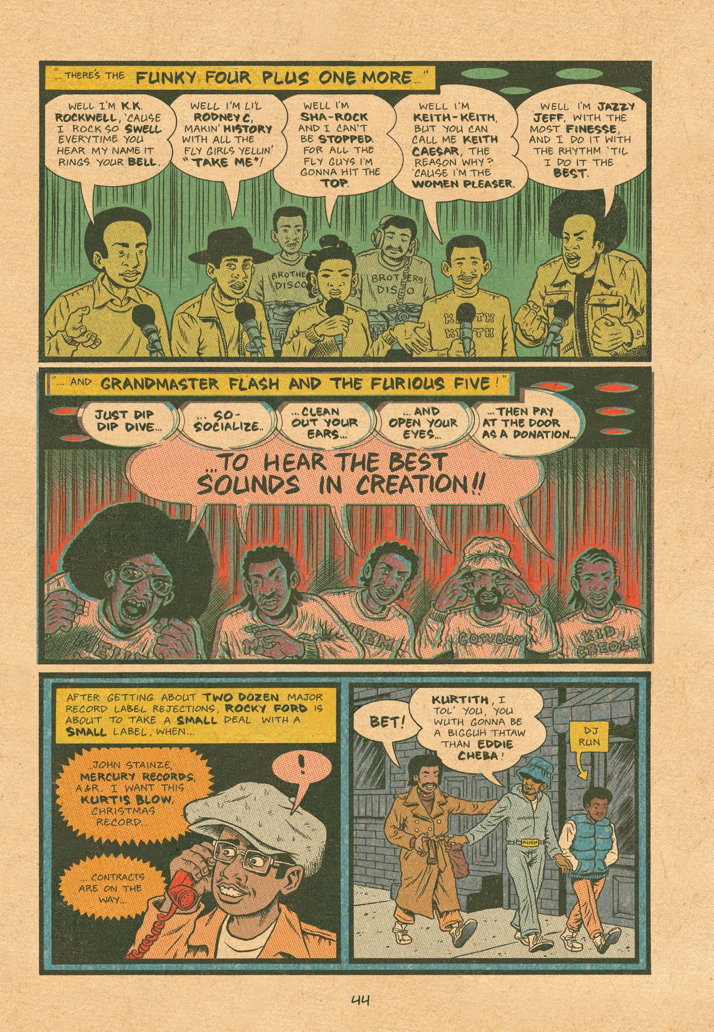 Read online Hip Hop Family Tree (2013) comic -  Issue # TPB 1 - 45