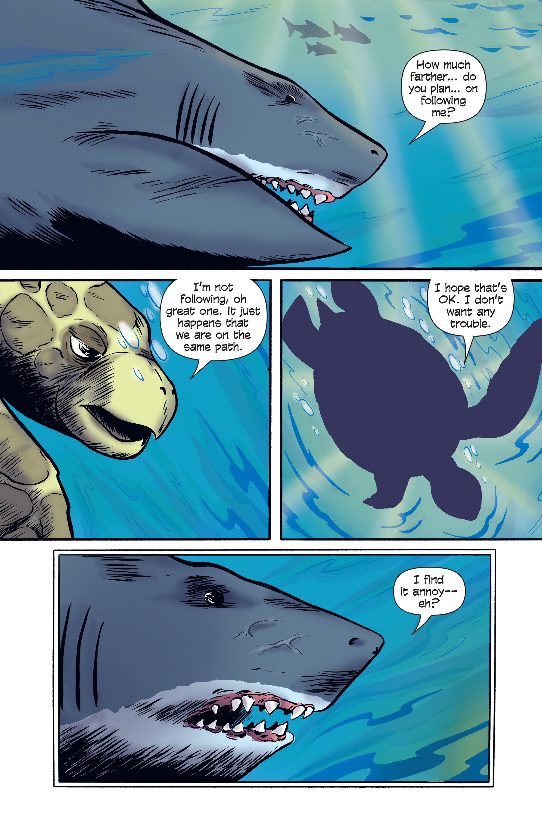 Read online Xoc: Journey of a Great White comic -  Issue # TPB - 62