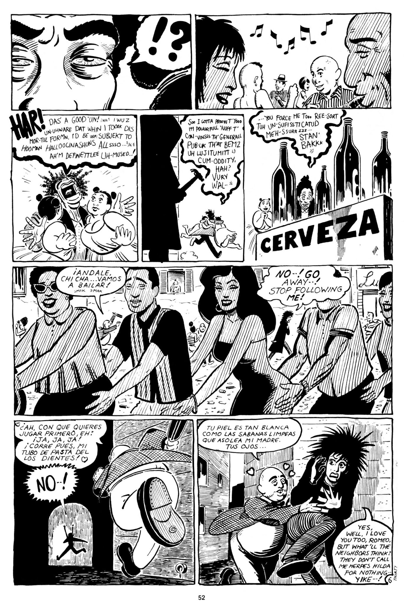 Read online Love and Rockets (1982) comic -  Issue #1 - 52