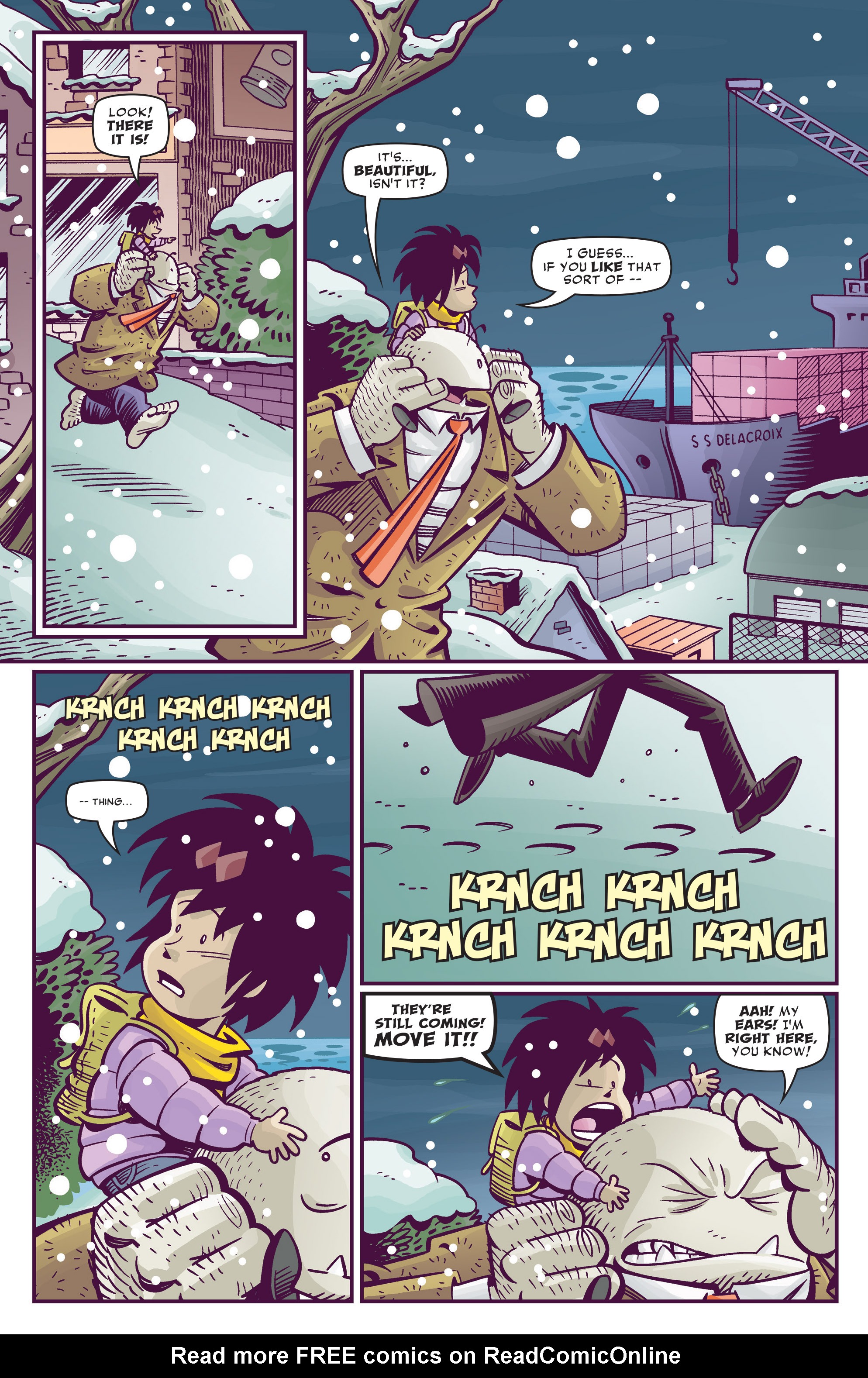 Read online Abigail And The Snowman comic -  Issue #4 - 16