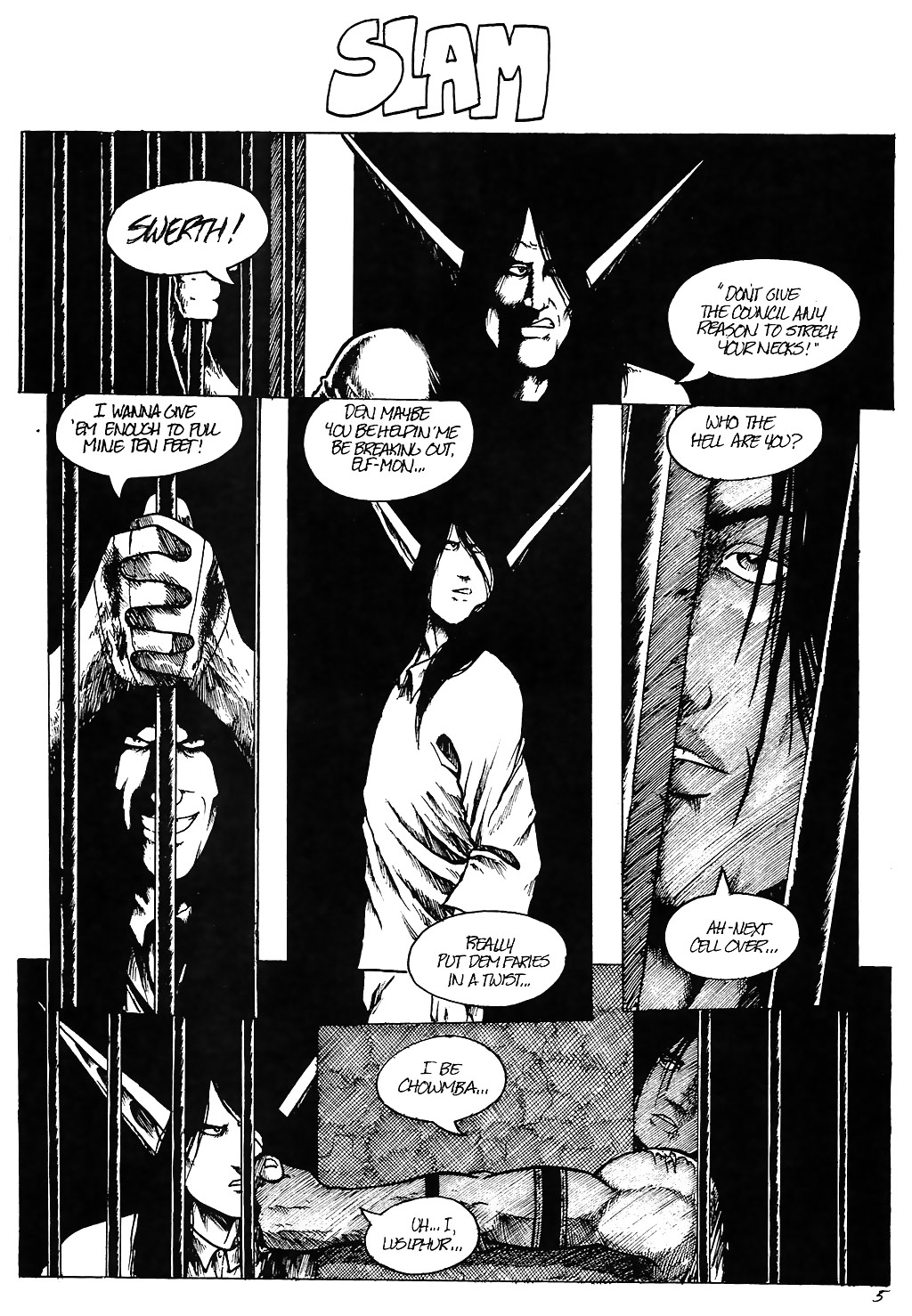 Read online Poison Elves (1995) comic -  Issue #57 - 7