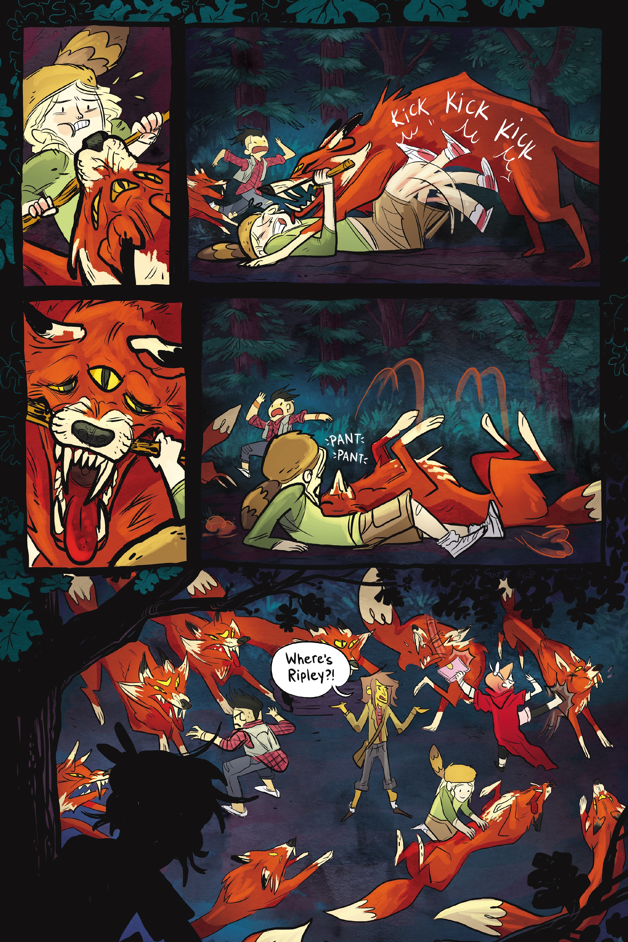 Read online Lumberjanes: The Infernal Compass comic -  Issue # TPB - 106