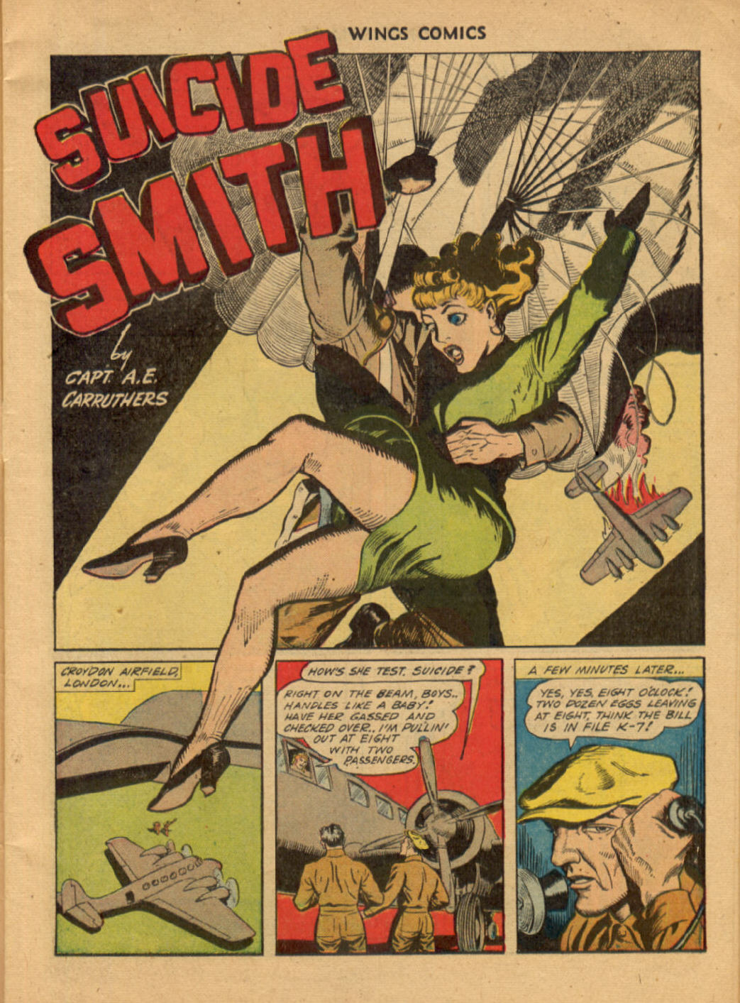 Read online Wings Comics comic -  Issue #38 - 13