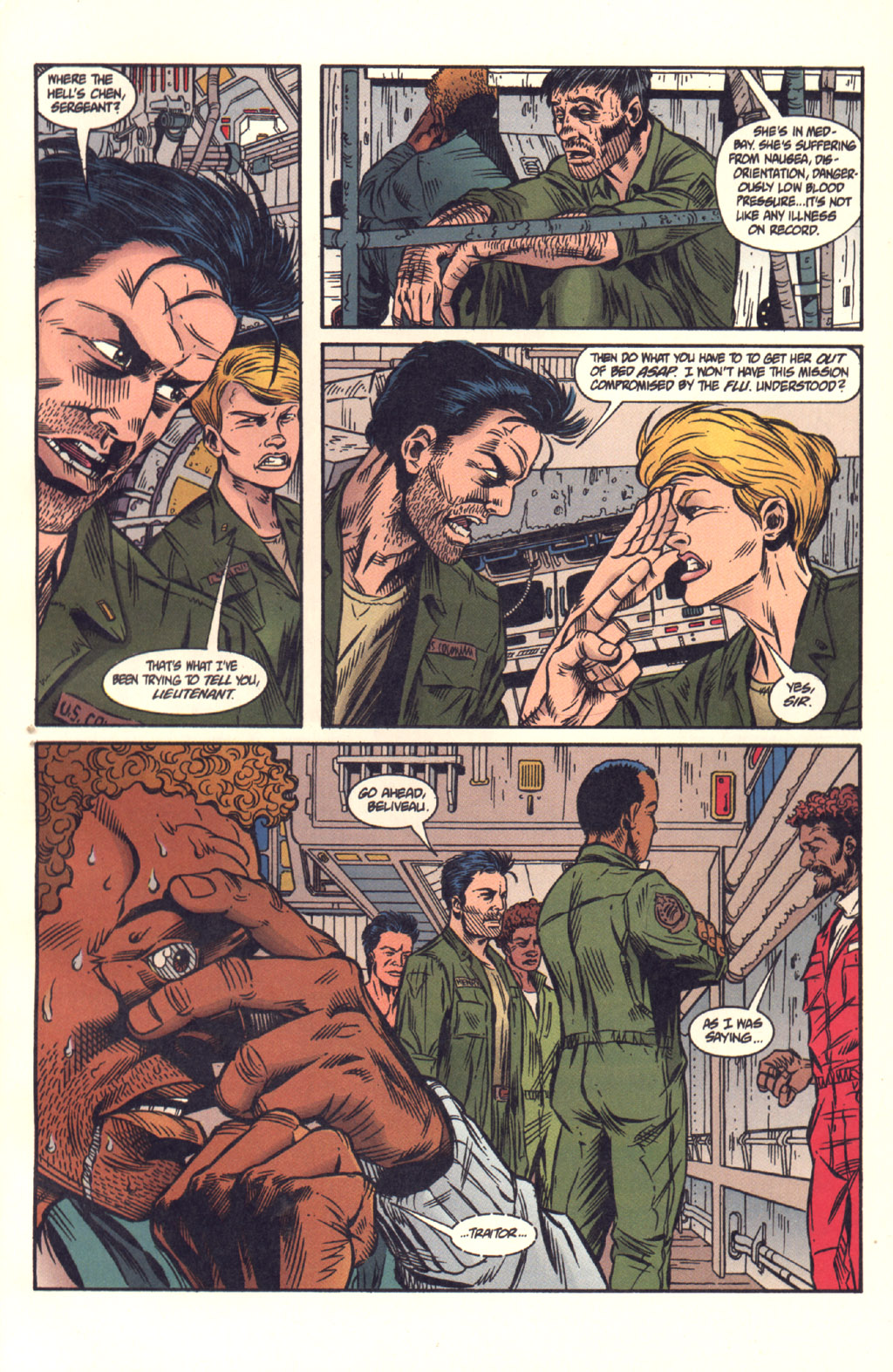 Read online Aliens: Colonial Marines comic -  Issue #8 - 7