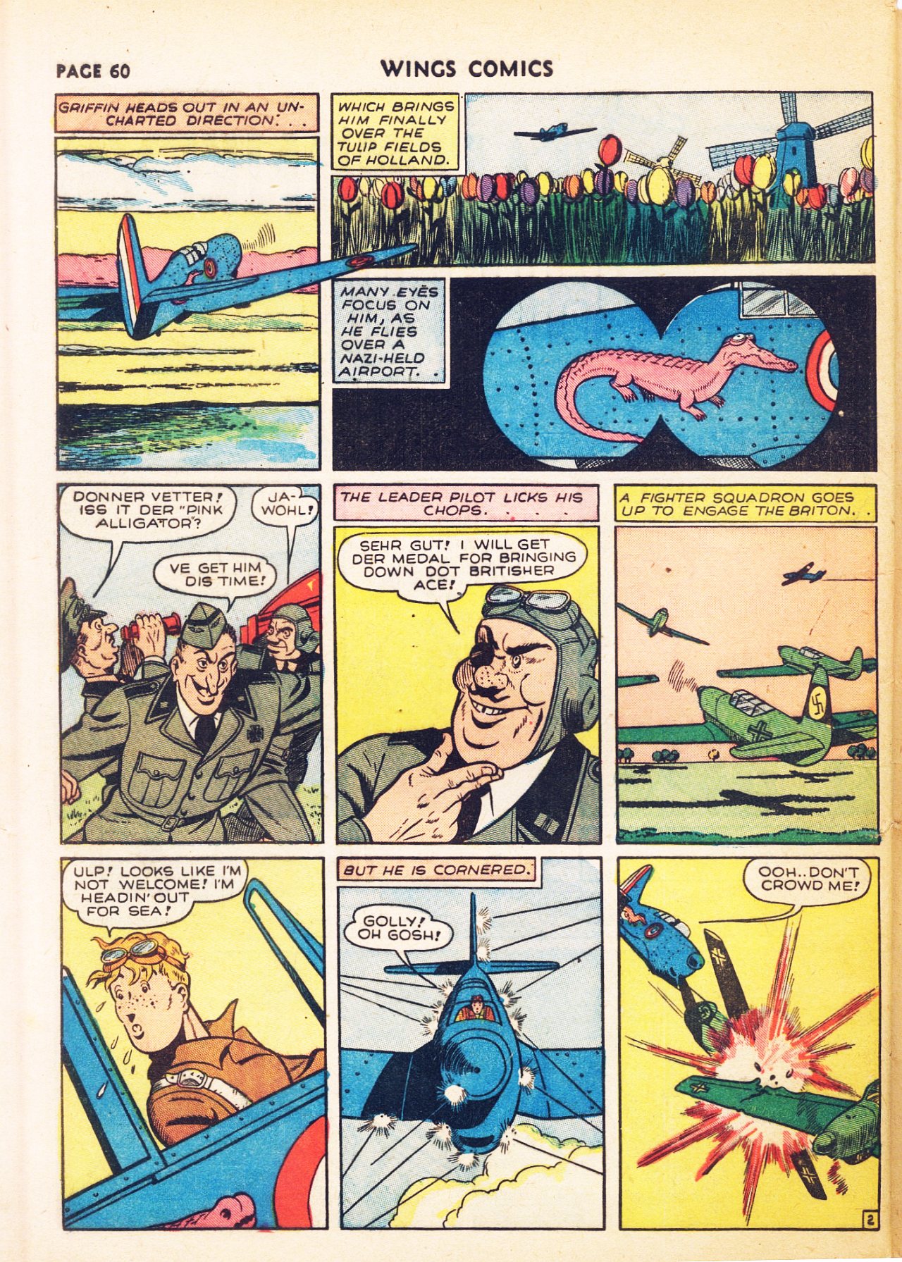 Read online Wings Comics comic -  Issue #8 - 62