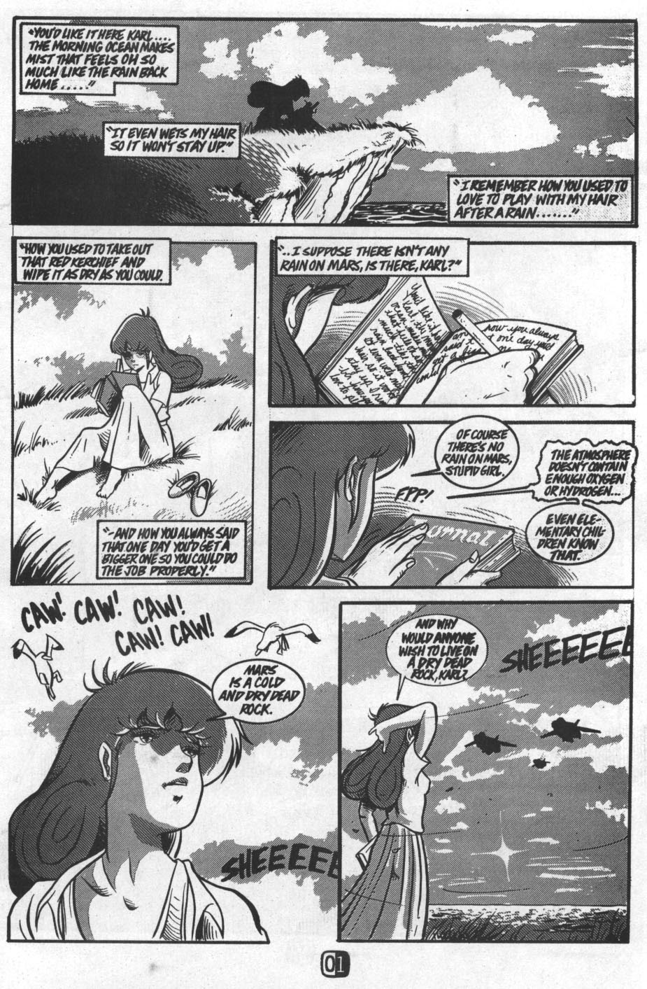 Read online Robotech Academy Blues comic -  Issue #0 - 3