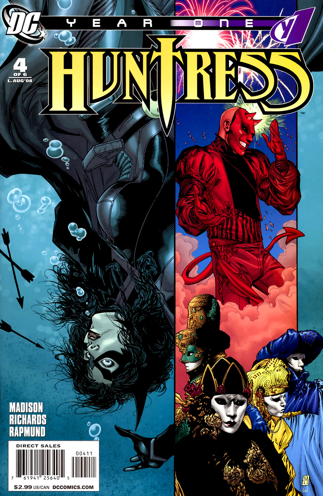 Read online Huntress: Year One comic -  Issue #4 - 1