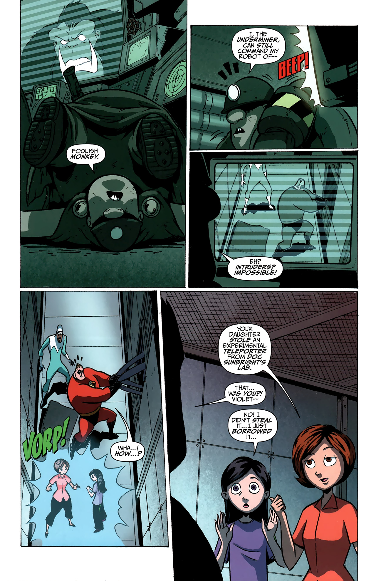 Read online The Incredibles comic -  Issue #15 - 10