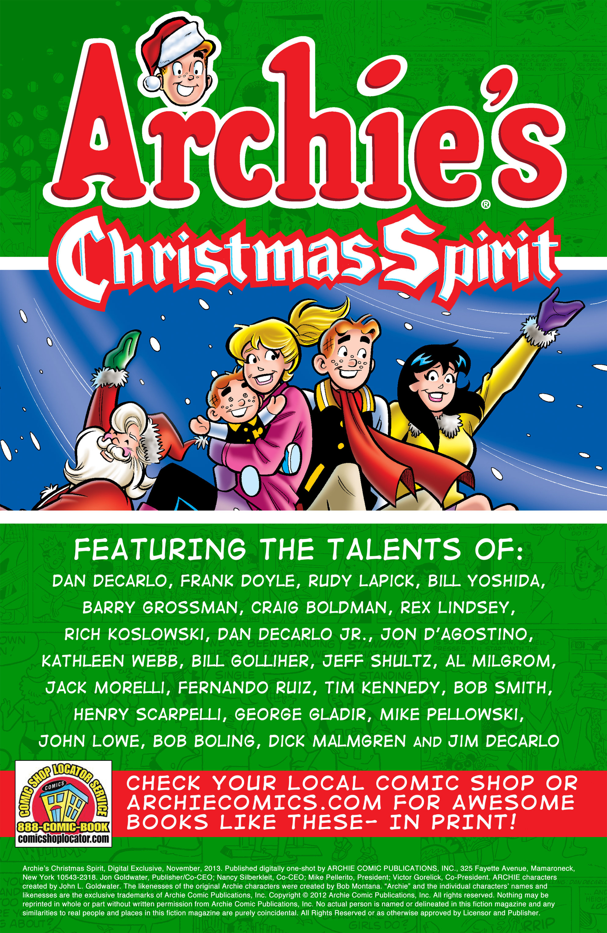 Read online Archie's Christmas Spirit comic -  Issue # TPB - 2