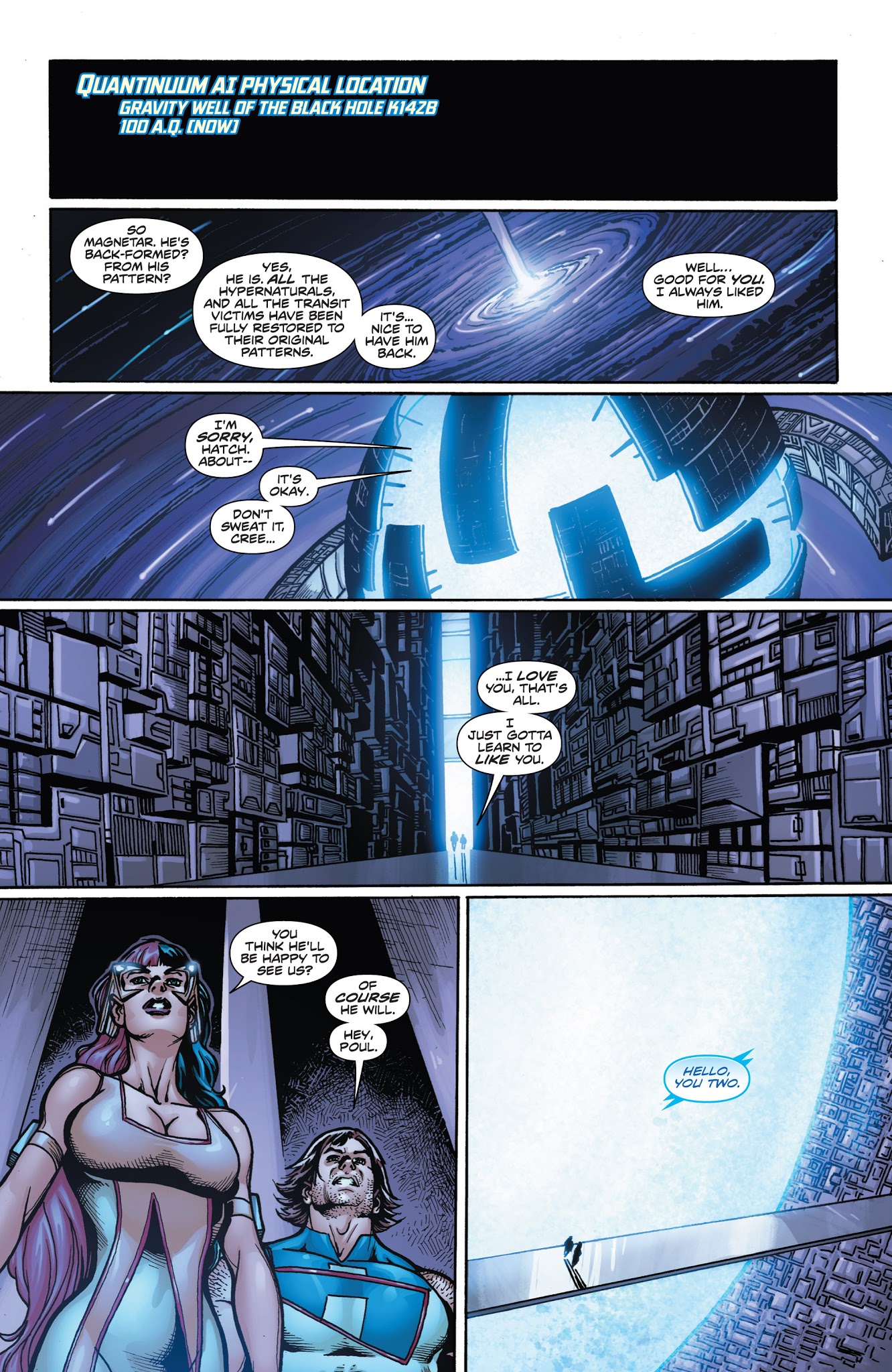Read online The Hypernaturals comic -  Issue #12 - 25
