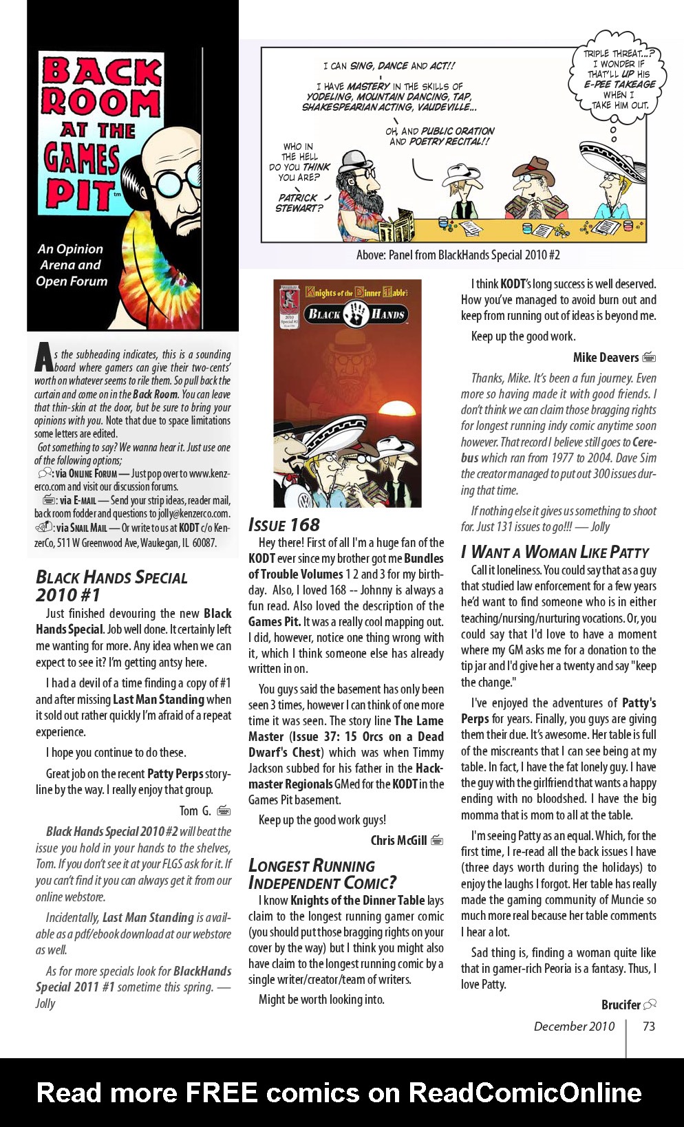 Read online Knights of the Dinner Table comic -  Issue #170 - 75