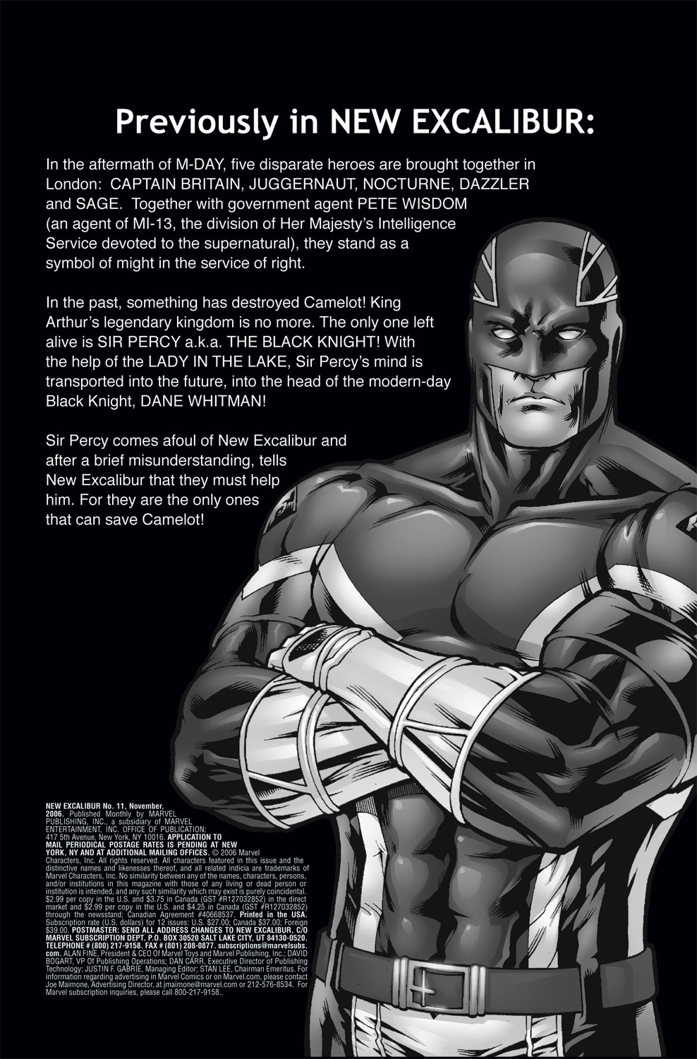 Read online New Excalibur comic -  Issue #11 - 2