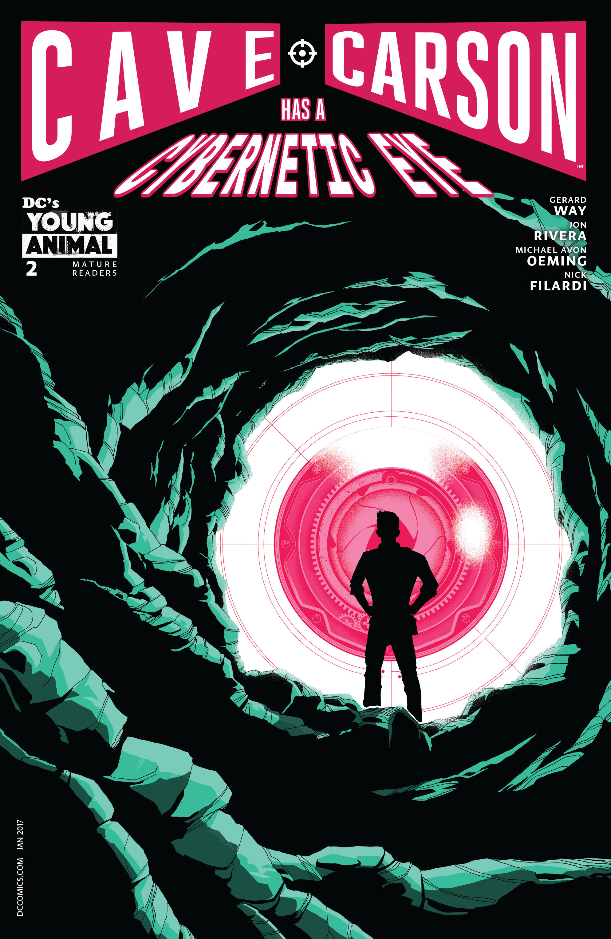 Read online Cave Carson Has a Cybernetic Eye comic -  Issue #2 - 3