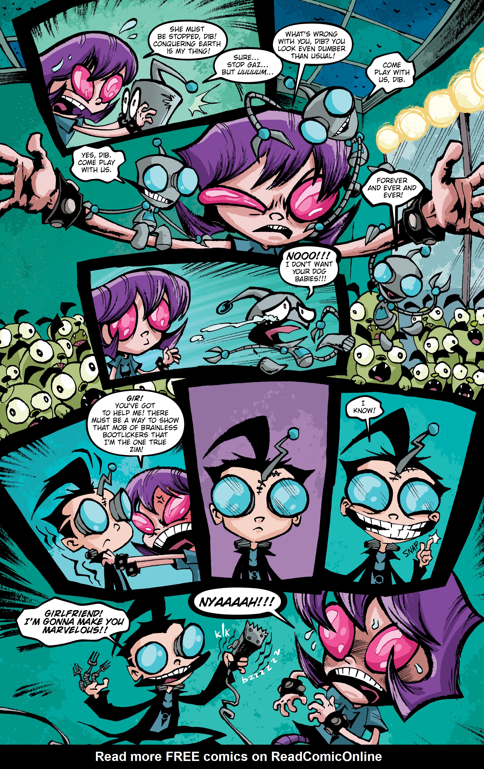 Read online Invader Zim comic -  Issue # _TPB 5 - 123