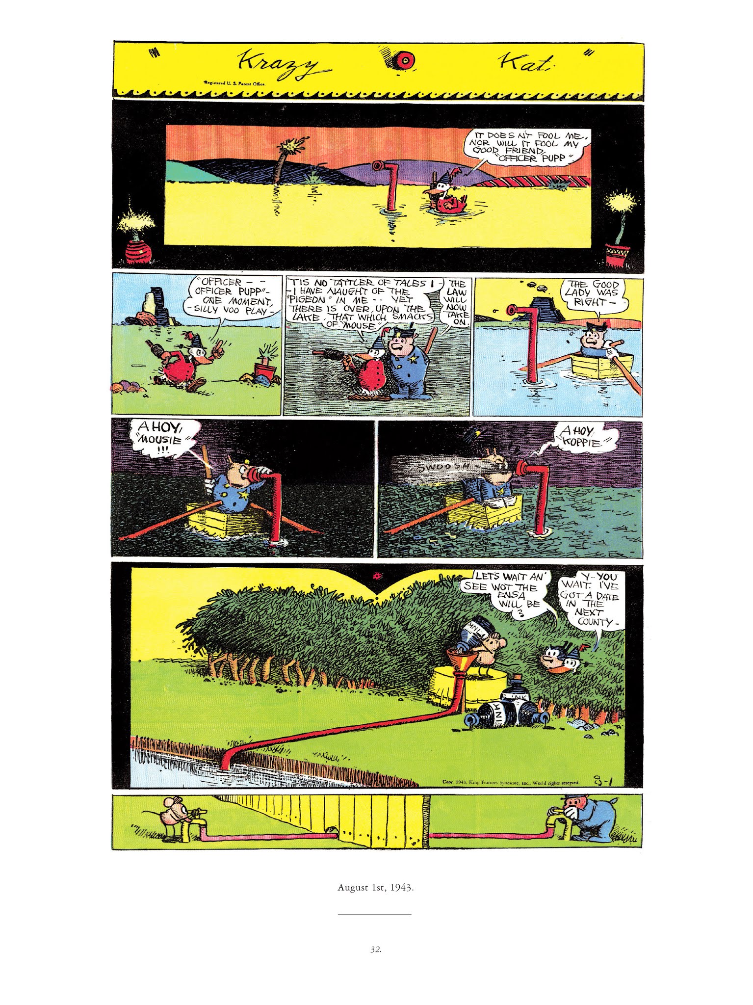 Read online Krazy & Ignatz comic -  Issue # TPB 13 - 58