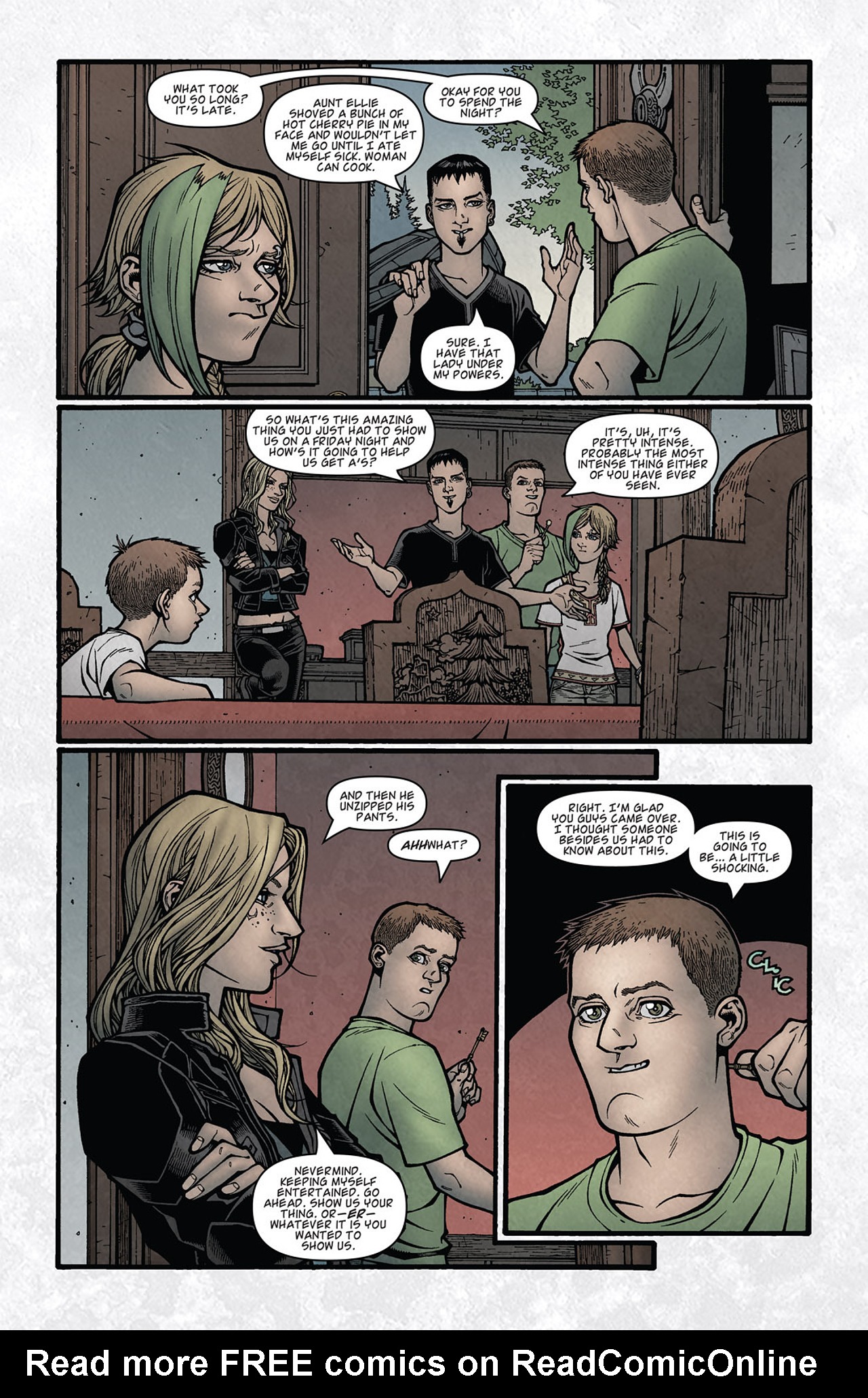 Read online Locke & Key: Head Games comic -  Issue #4 - 12