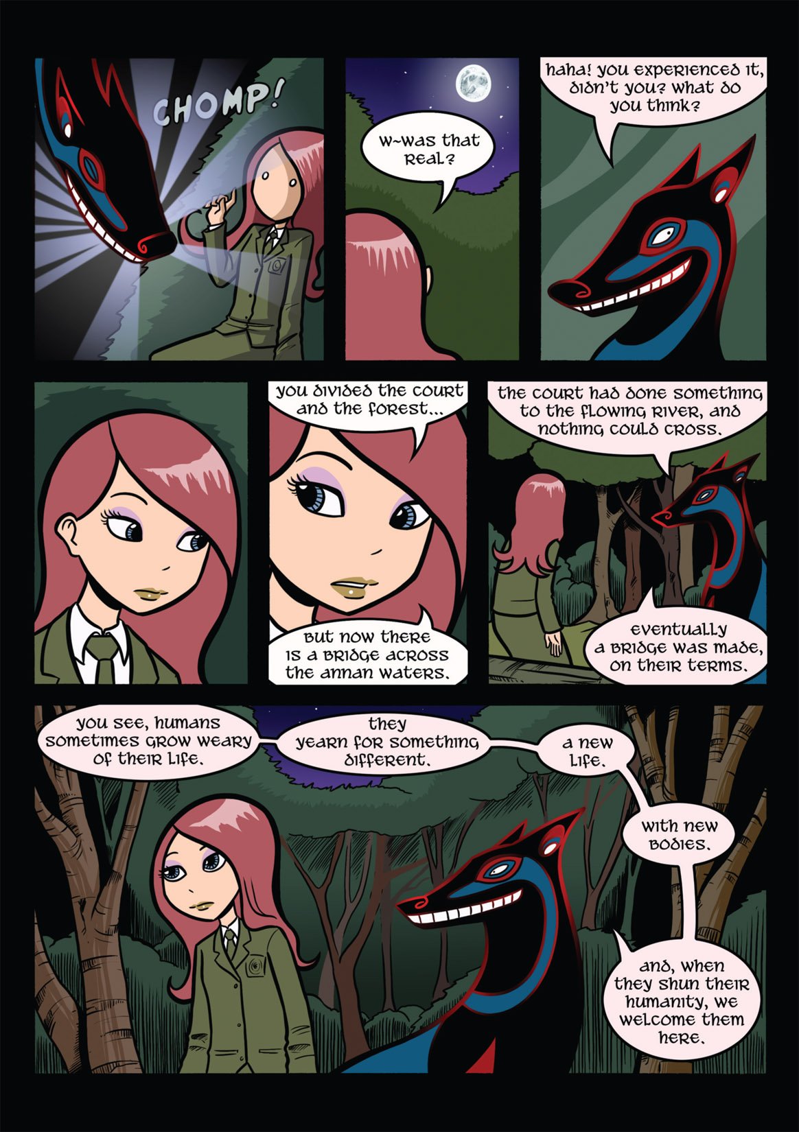 Read online Gunnerkrigg Court comic -  Issue # TPB 2 (Part 3) - 4