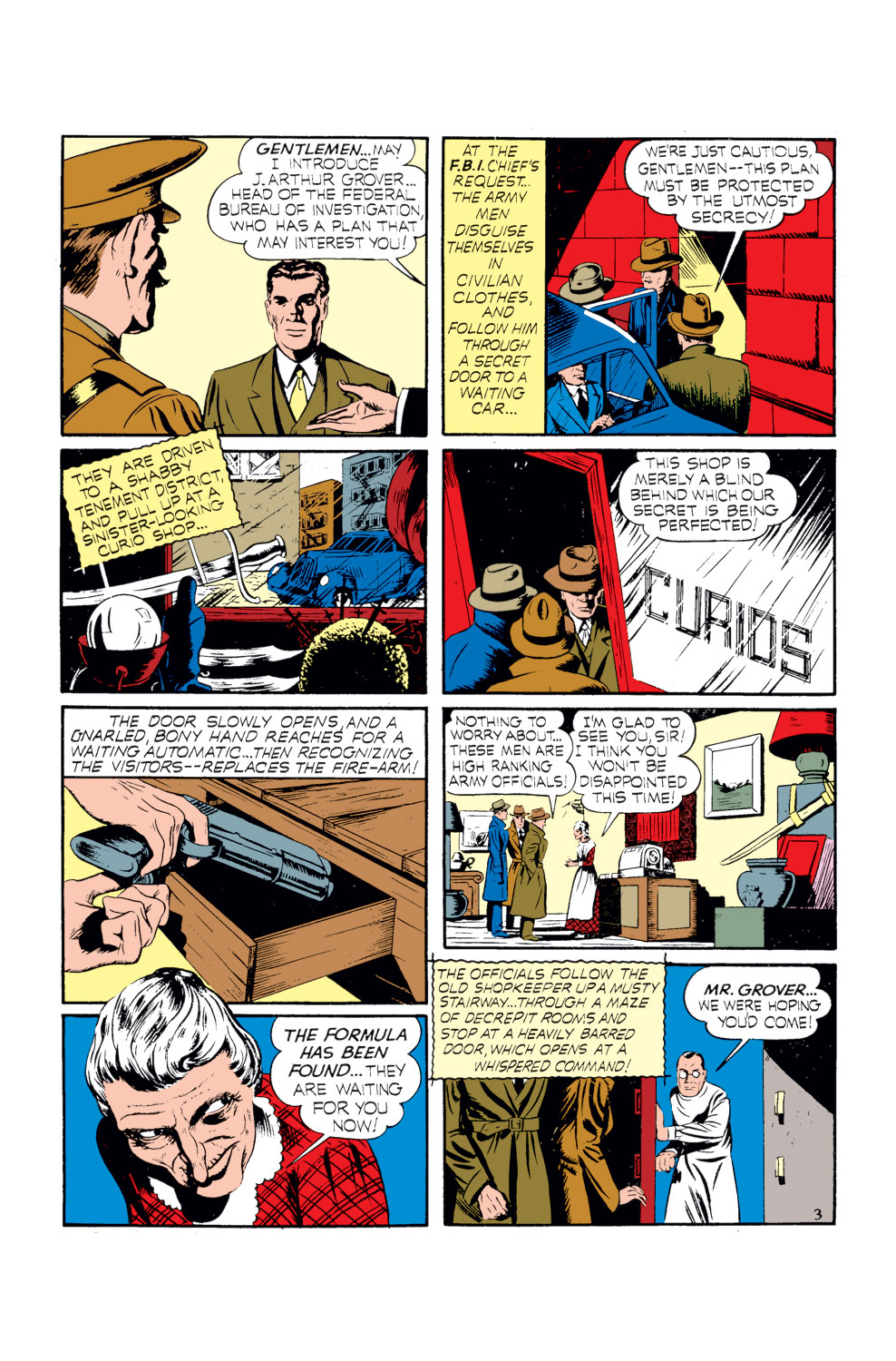 Captain America Comics 1 Page 3