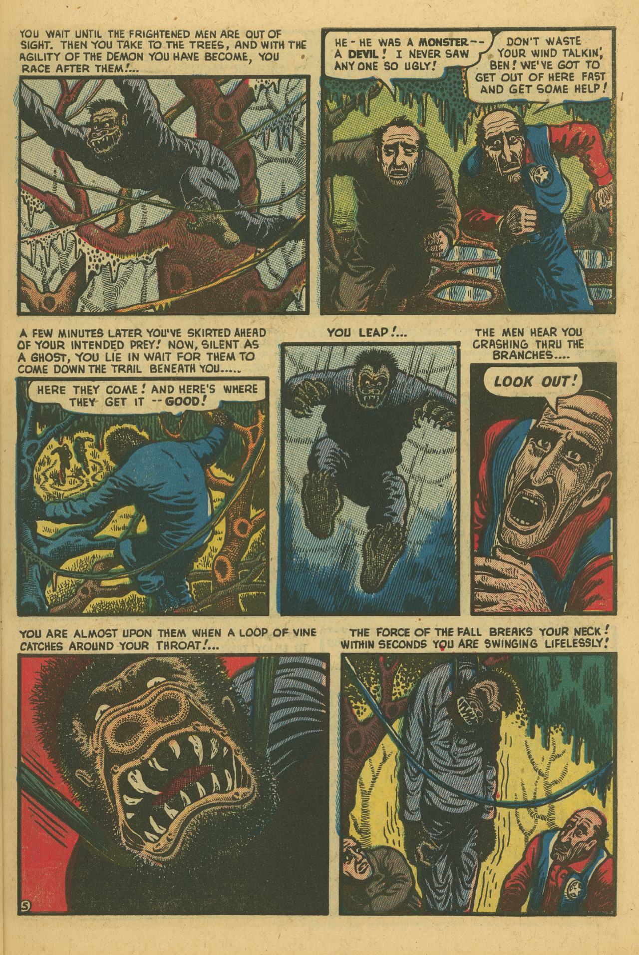 Read online Weird Mysteries (1952) comic -  Issue #5 - 7