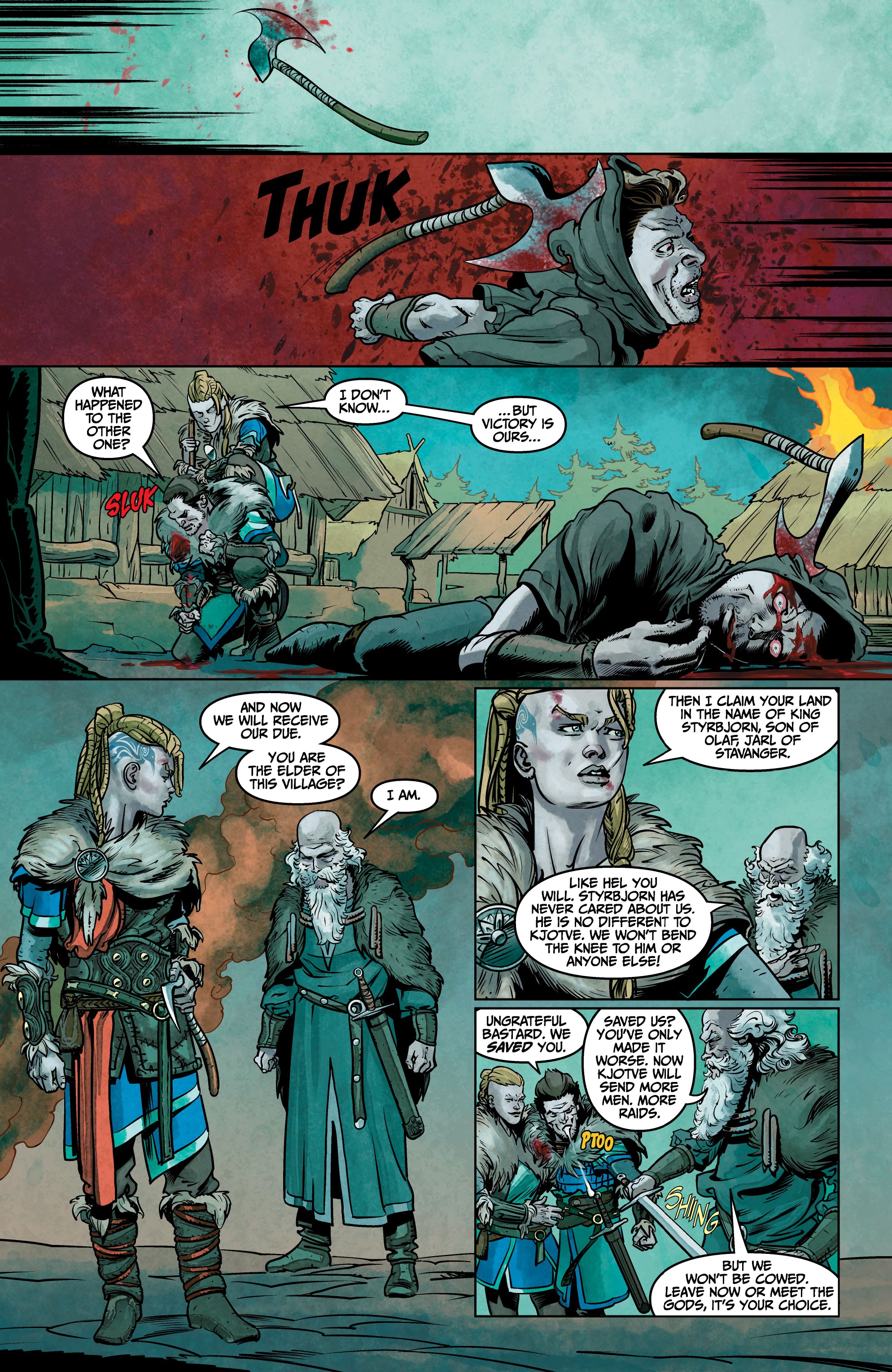 Read online Assassin's Creed Valhalla: Song of Glory comic -  Issue #1 - 16