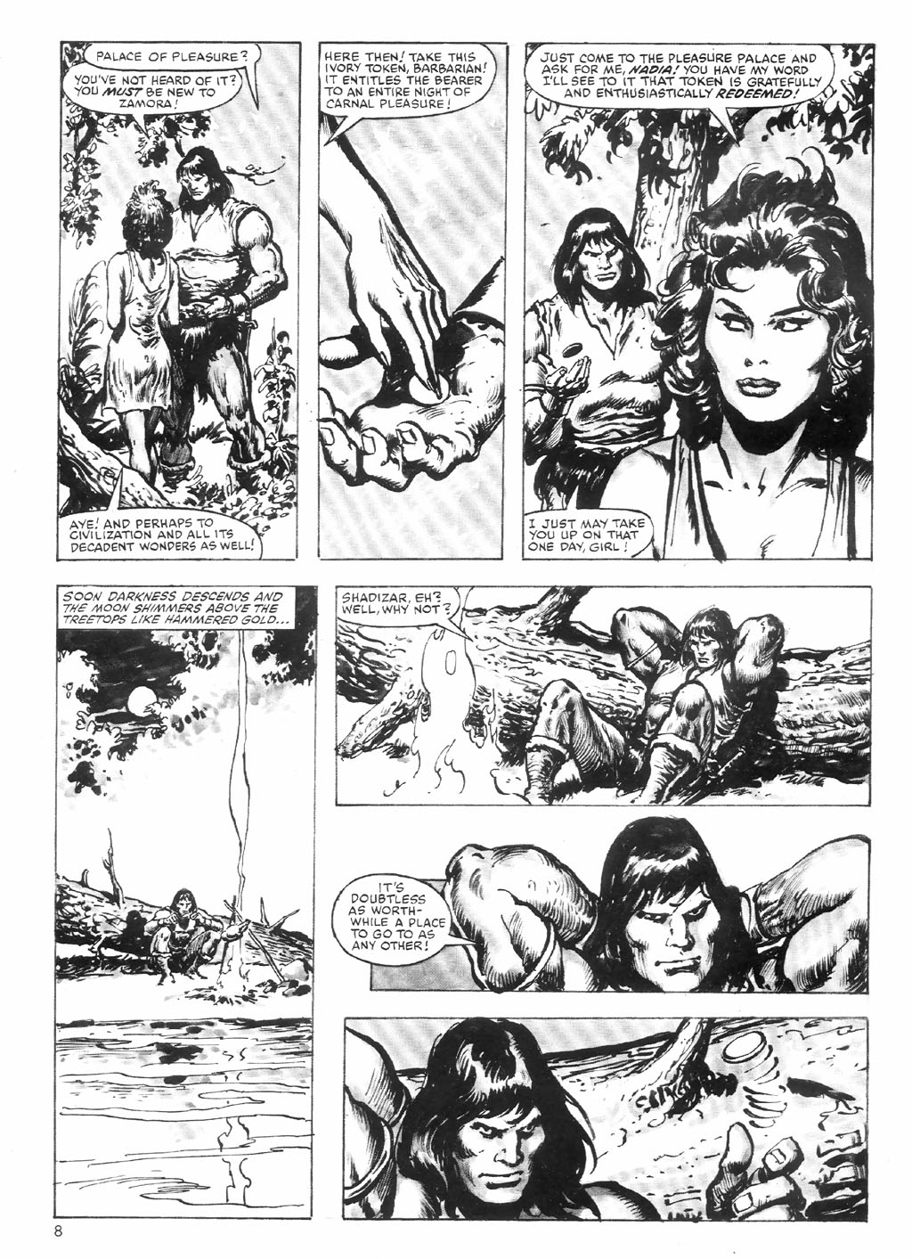 Read online The Savage Sword Of Conan comic -  Issue #81 - 8