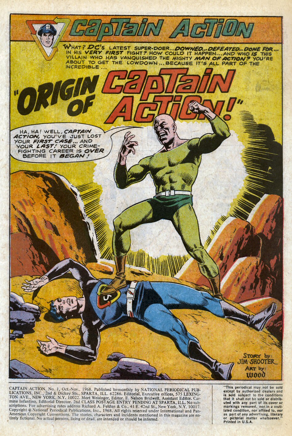 Read online Captain Action comic -  Issue #1 - 3