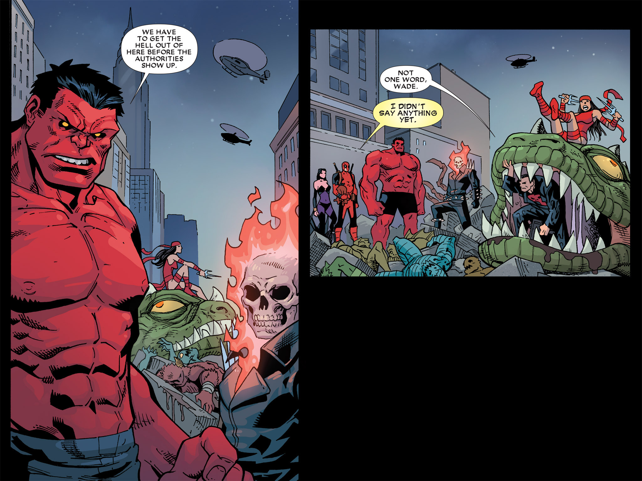 Read online Deadpool: Dracula's Gauntlet comic -  Issue # Part 9 - 64