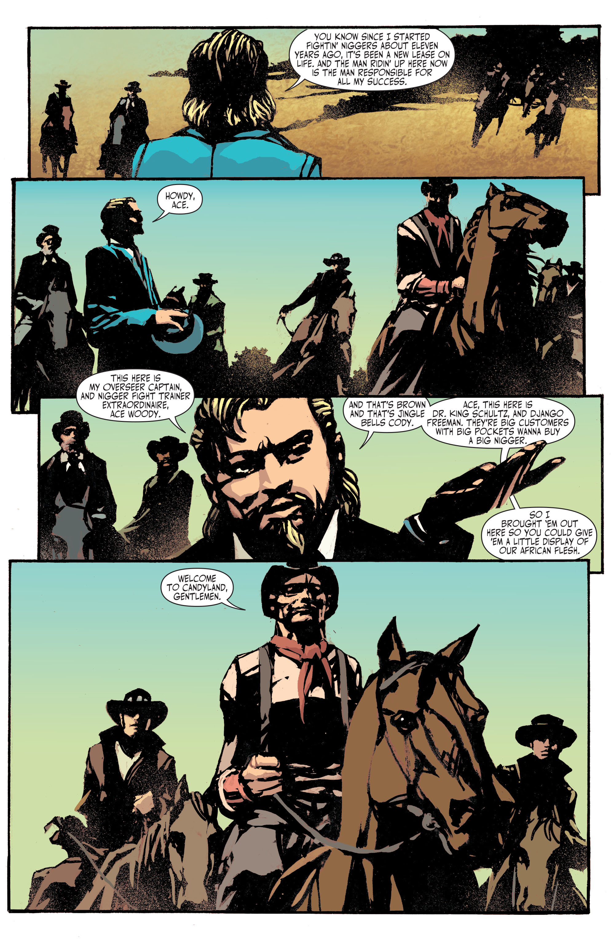 Read online Django Unchained comic -  Issue #5 - 10
