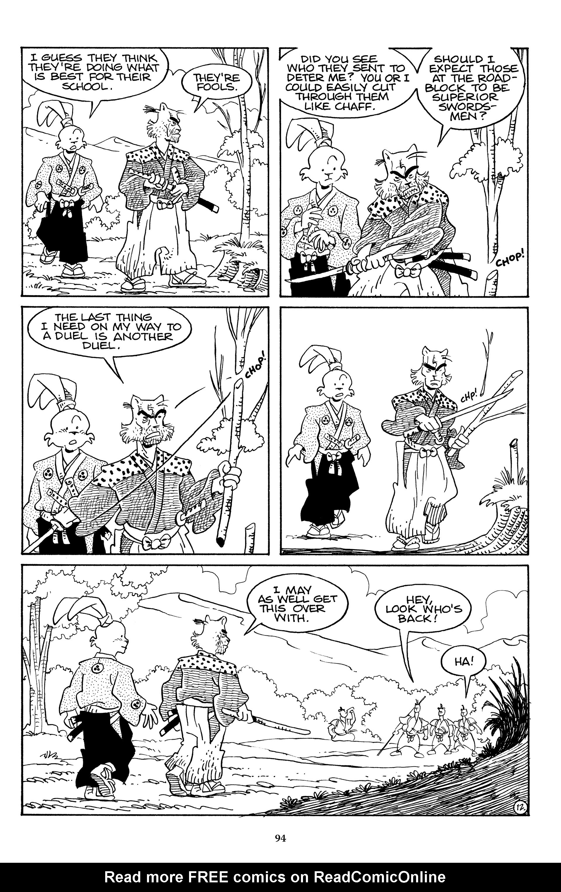 Read online The Usagi Yojimbo Saga (2021) comic -  Issue # TPB 4 (Part 1) - 93