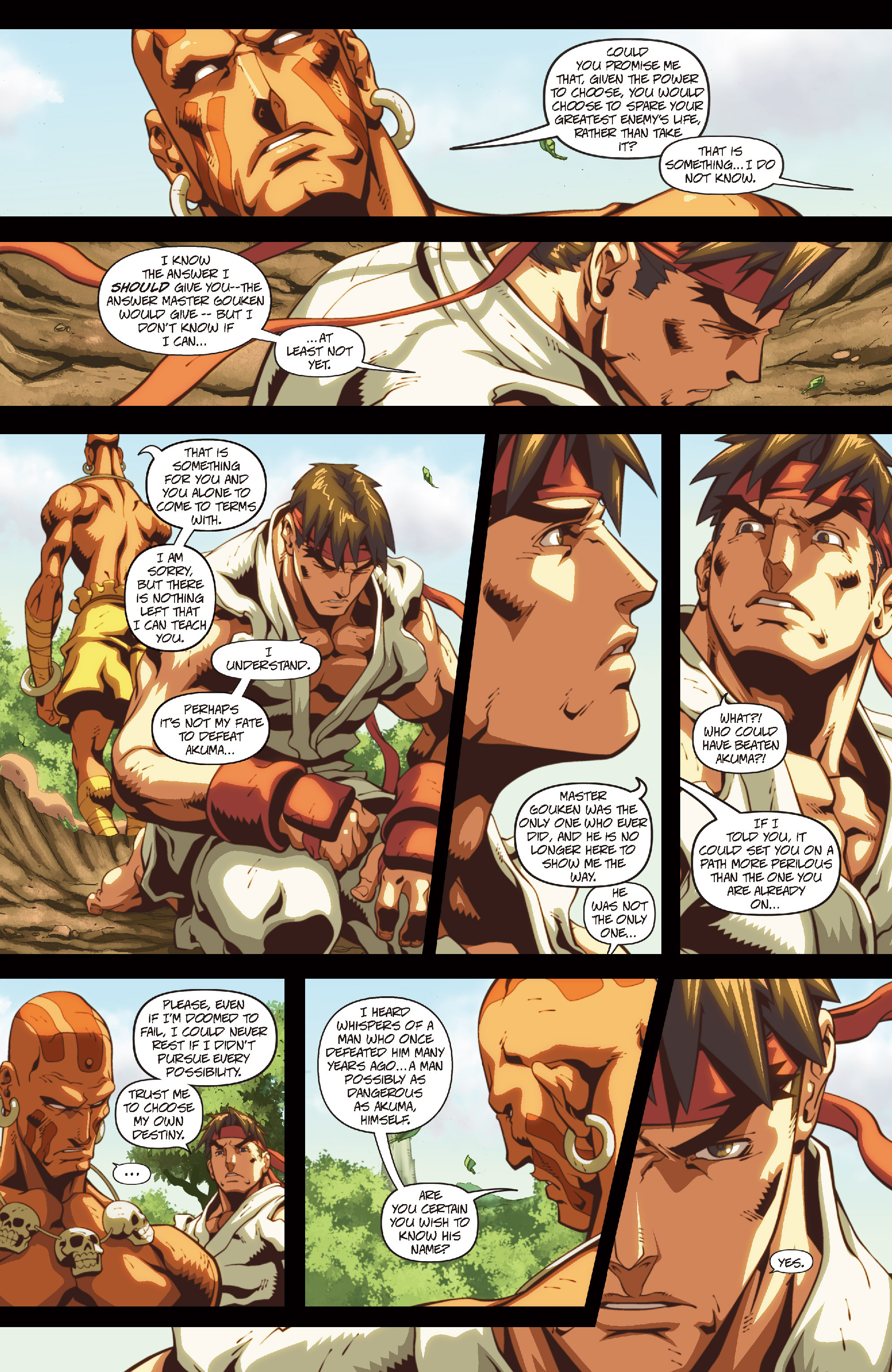 Read online Street Fighter II comic -  Issue #3 - 20