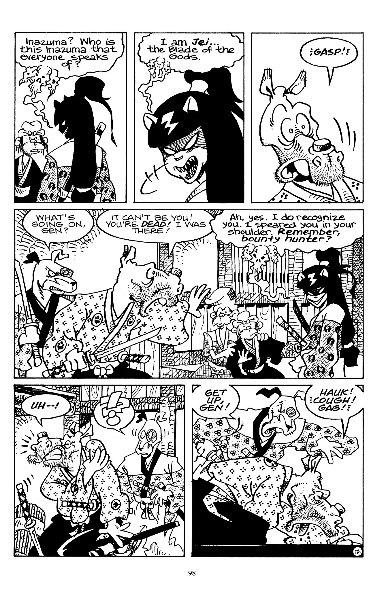 Read online The Usagi Yojimbo Saga comic -  Issue # TPB 6 - 97