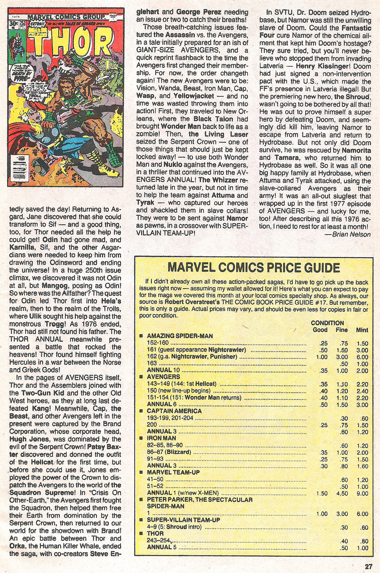 Read online Marvel Age comic -  Issue #59 - 28