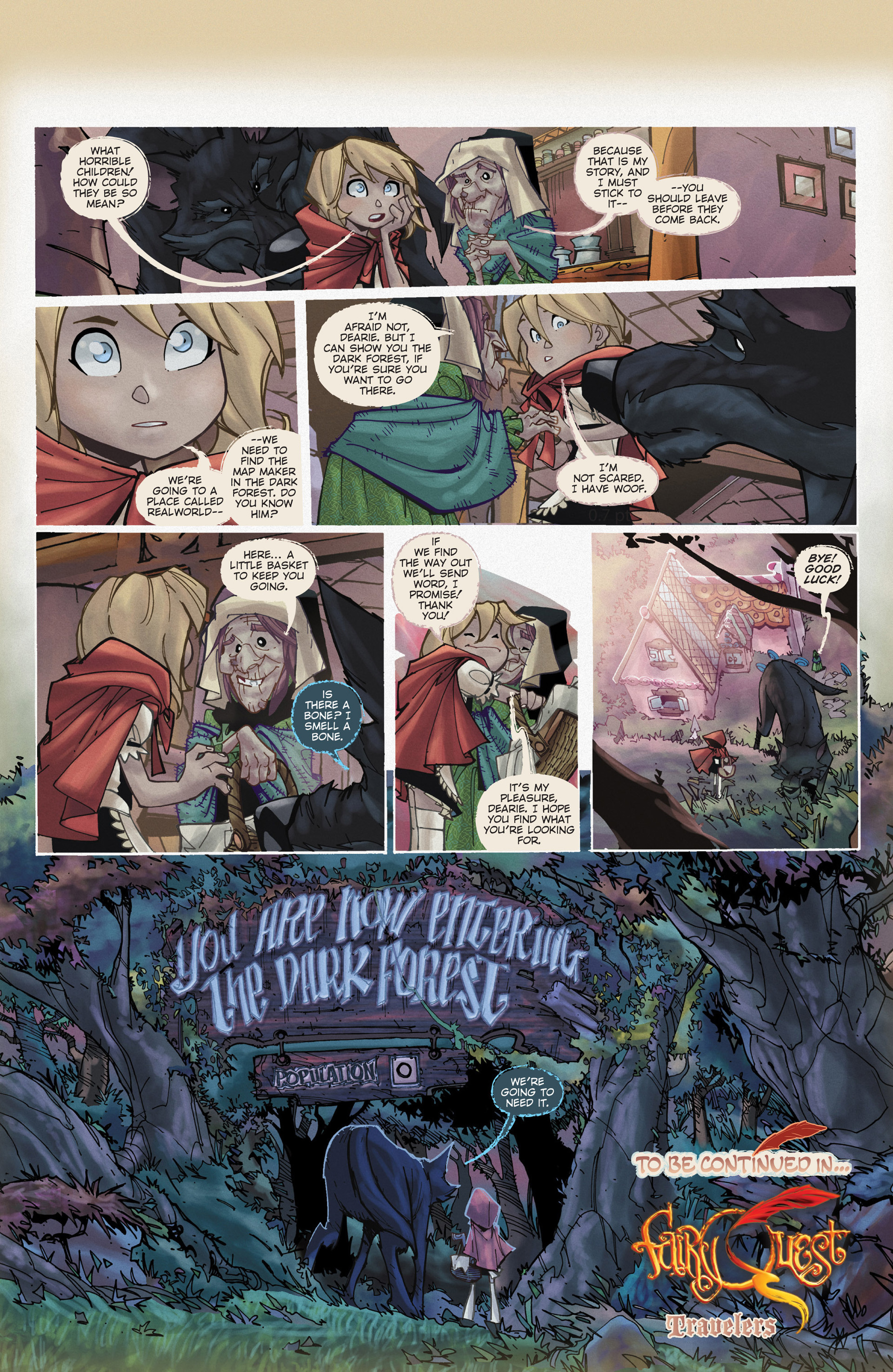 Read online Fairy Quest: Outlaws comic -  Issue #2 - 26