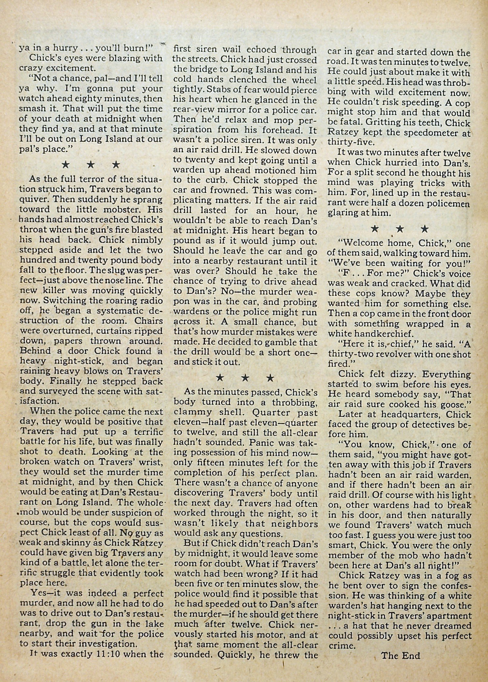 Read online Clue Comics comic -  Issue #8 - 34