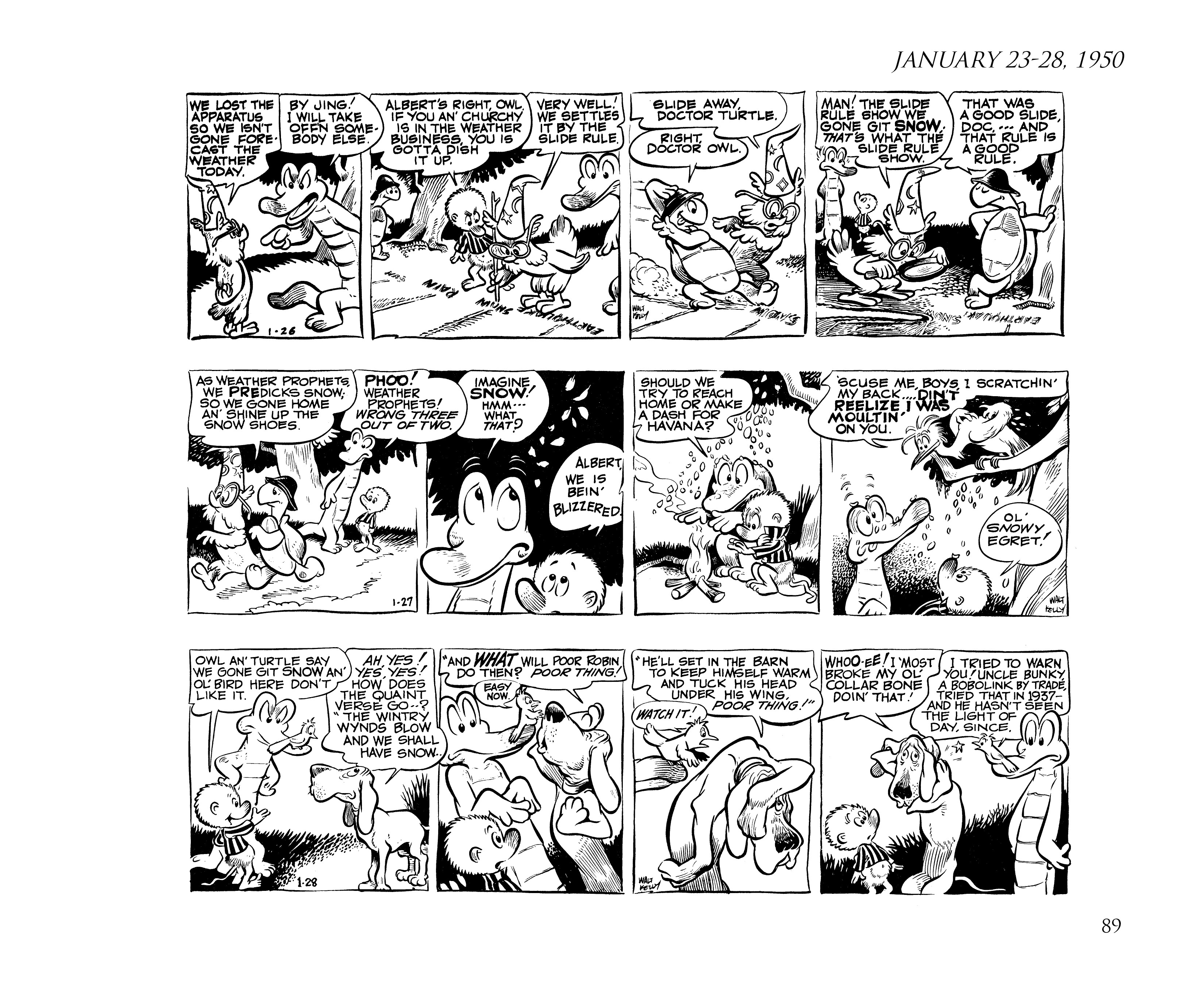 Read online Pogo by Walt Kelly: The Complete Syndicated Comic Strips comic -  Issue # TPB 1 (Part 2) - 7