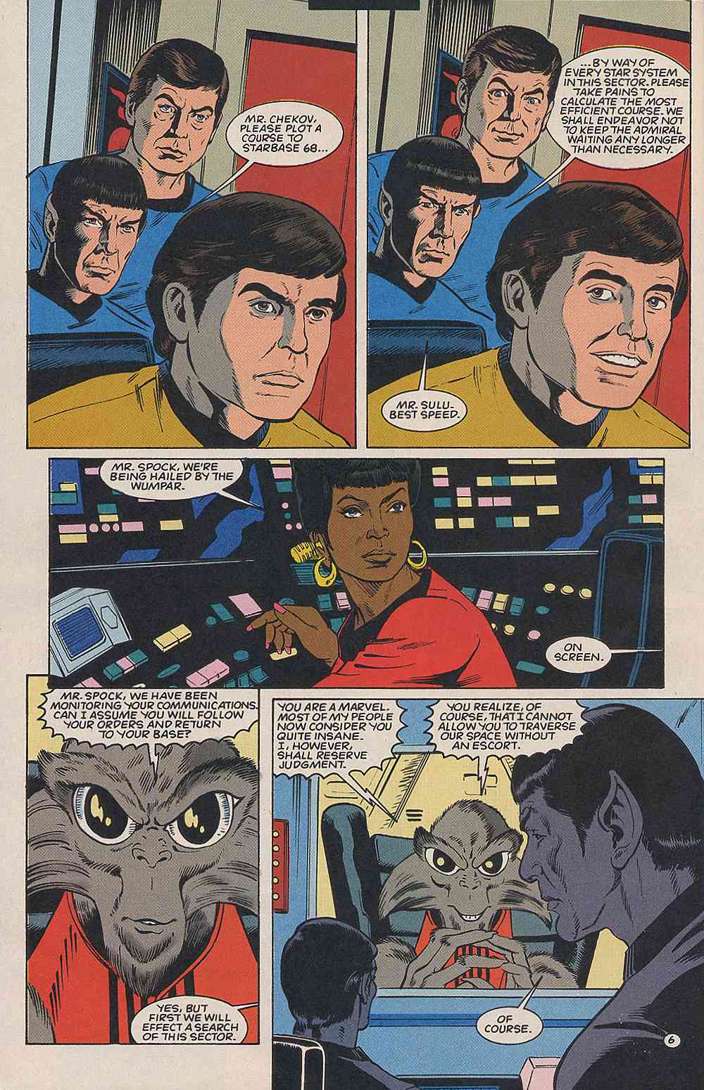 Read online Star Trek (1989) comic -  Issue #63 - 8