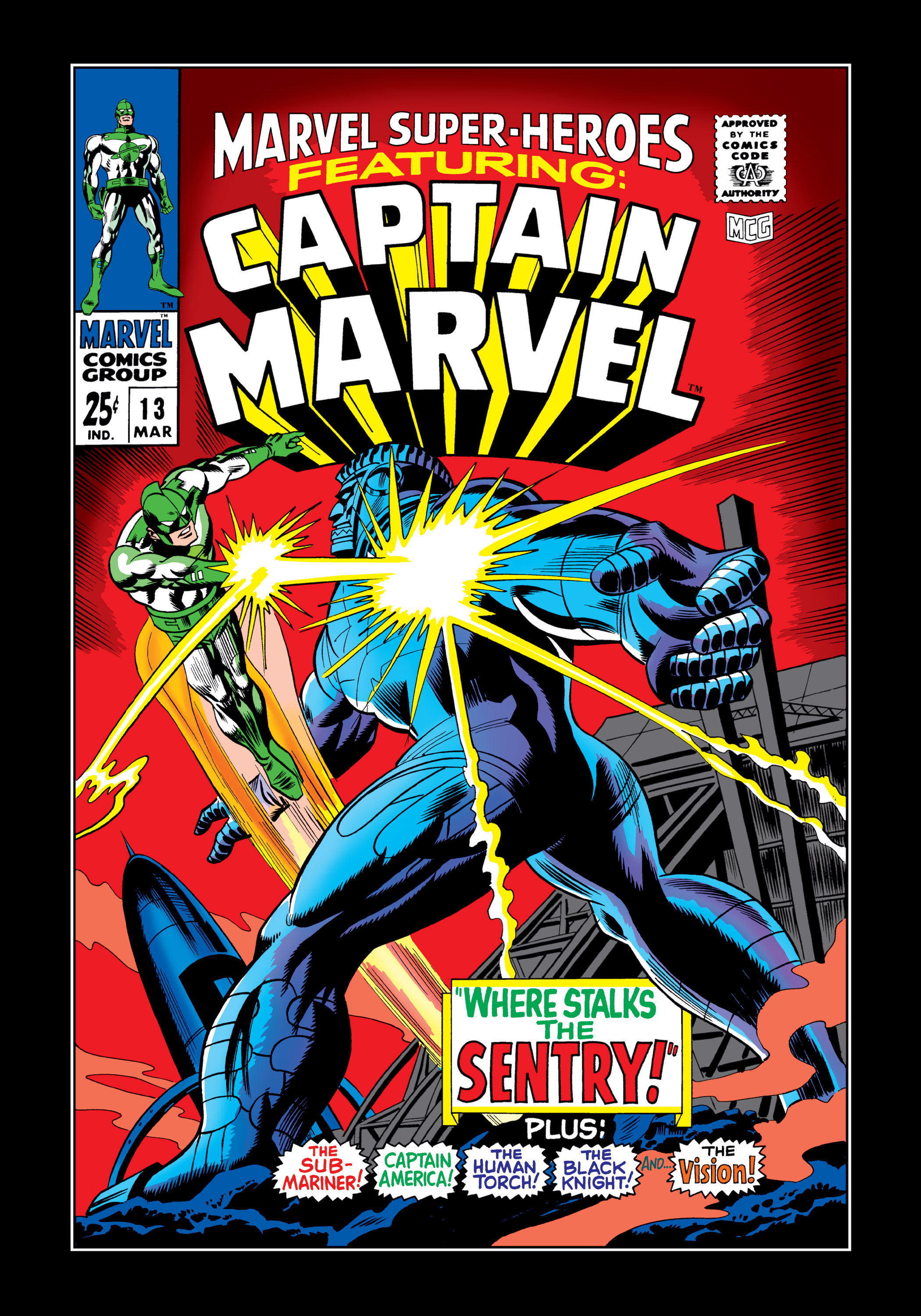 Read online Marvel Masterworks: Captain Marvel comic -  Issue # TPB 1 (Part 1) - 23