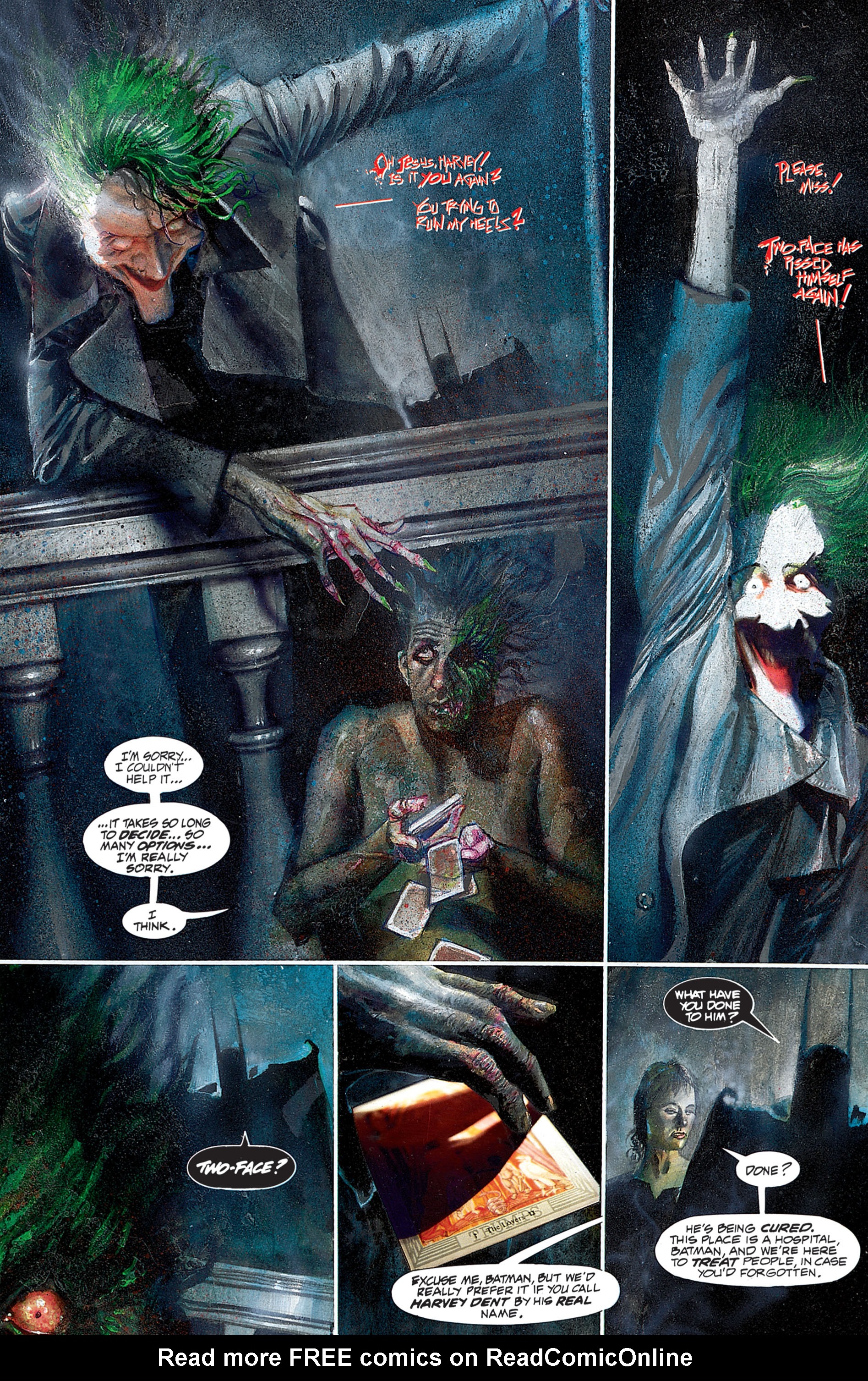 Read Online Arkham Asylum Comic Issue Arkham Asylum Full