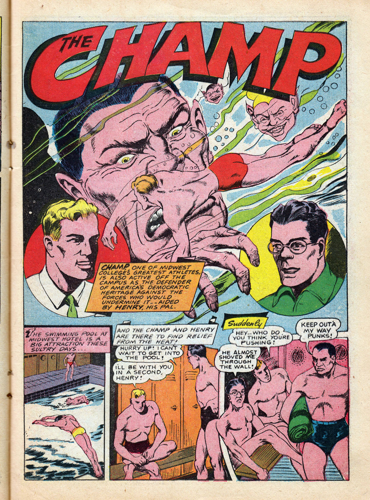 Read online Champ Comics comic -  Issue #23 - 19
