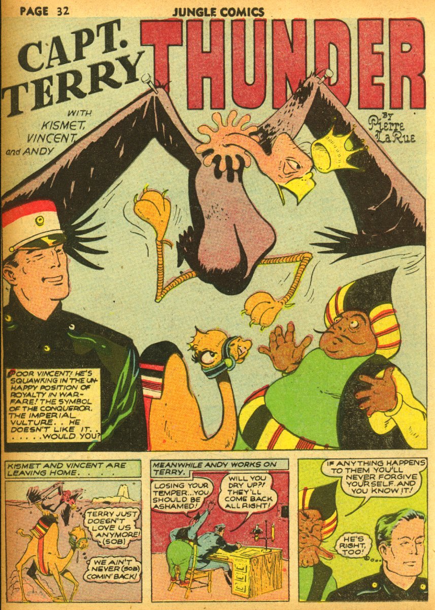 Read online Jungle Comics comic -  Issue #17 - 34