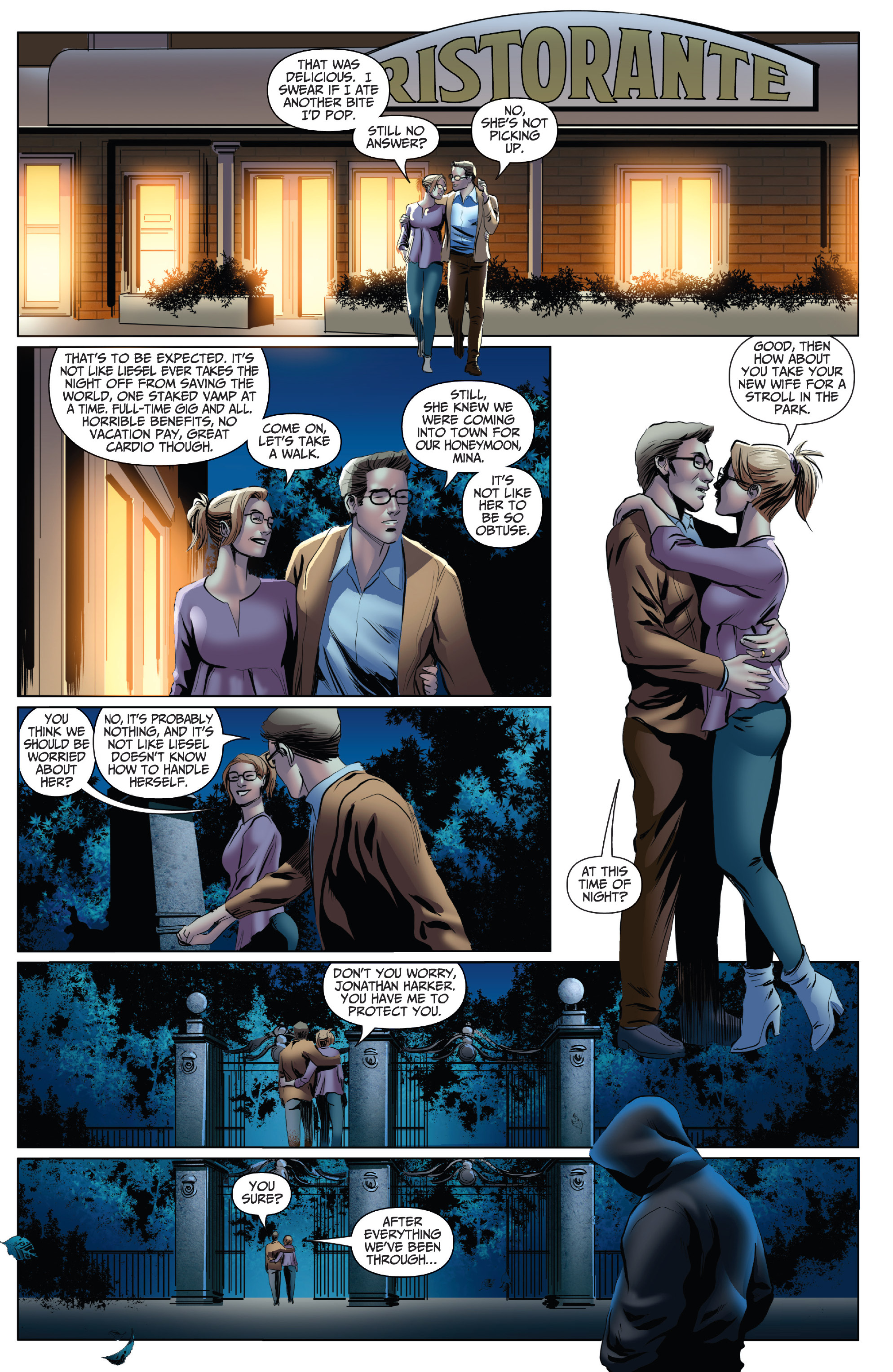 Read online Van Helsing vs. Dracula's Daughter comic -  Issue #1 - 16